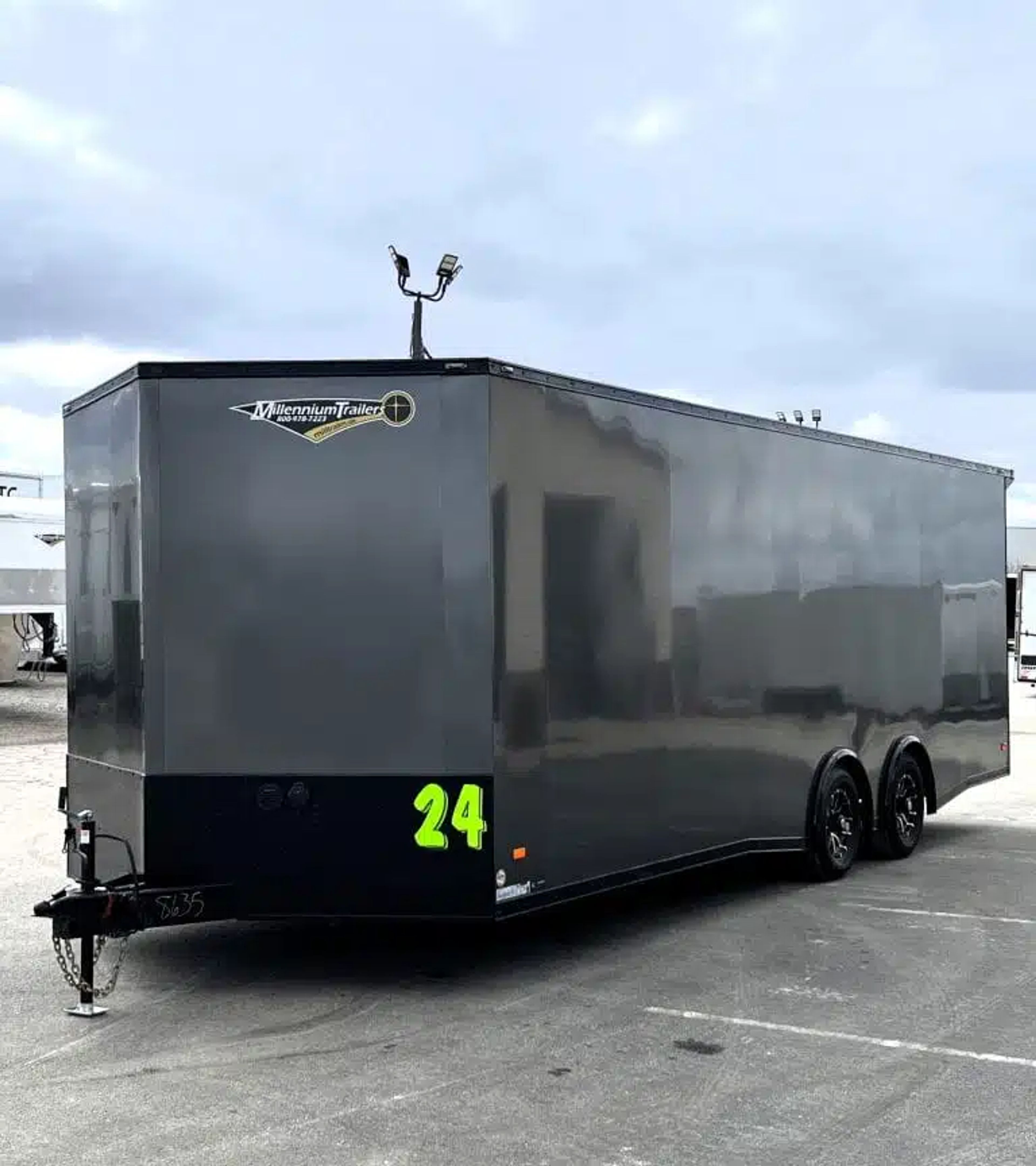 Enclosed Car Hauler 2025 24ft. Blaze w/Finished Interior & Aluminum Wheels 0407