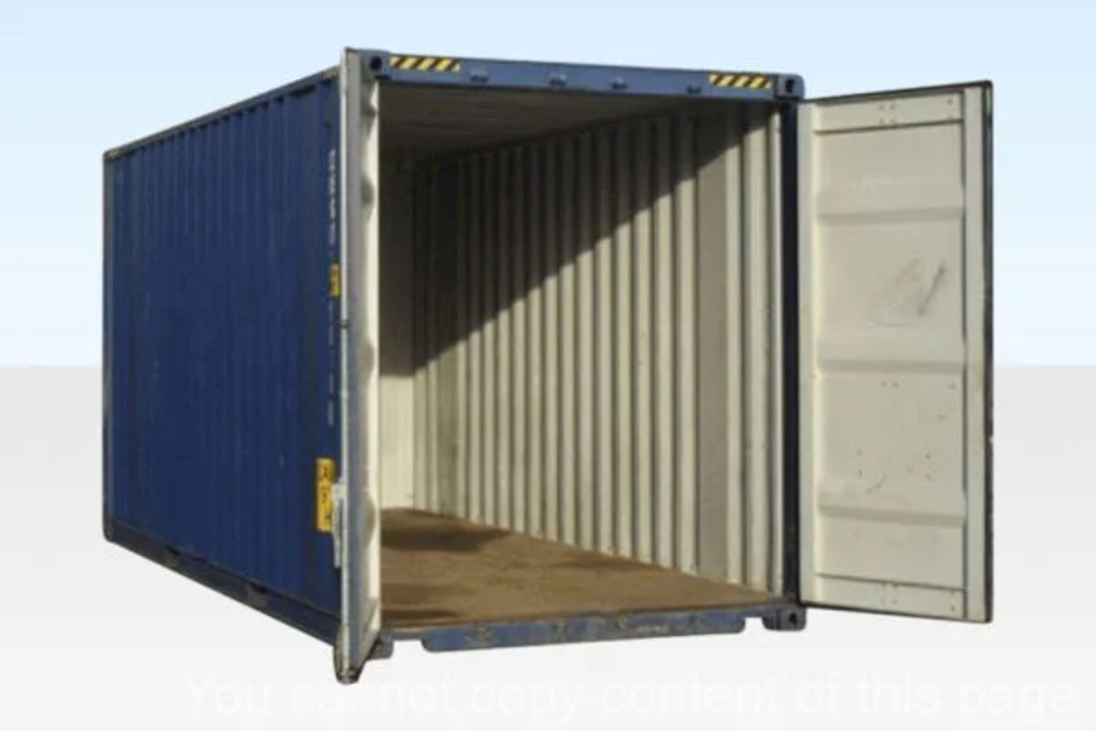 40ft High Cube (9′ 6″ high) Double Door Container (DD) — view 3