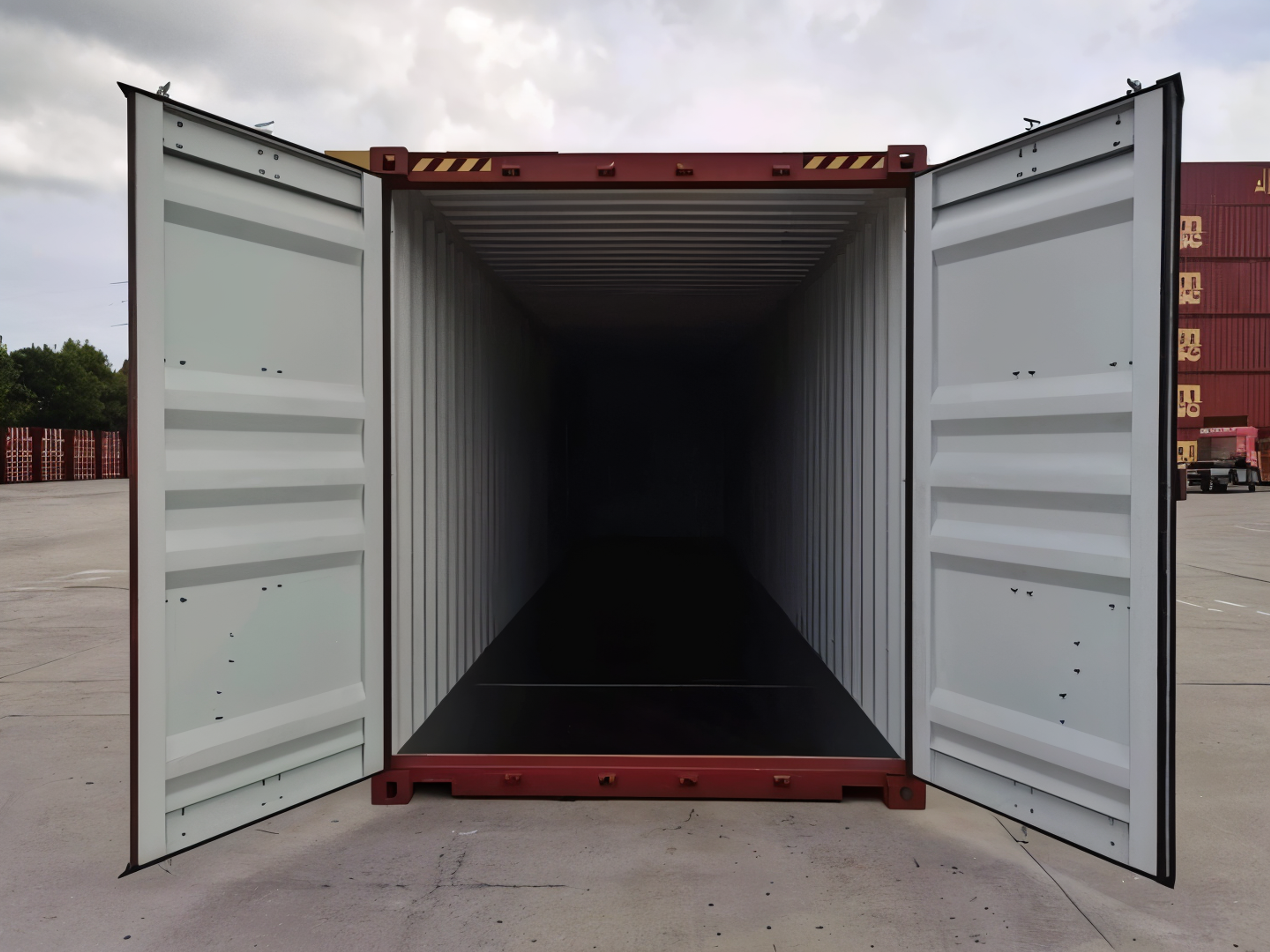 40ft x 8ft Used Cargo-worthy Dry Van — view 2