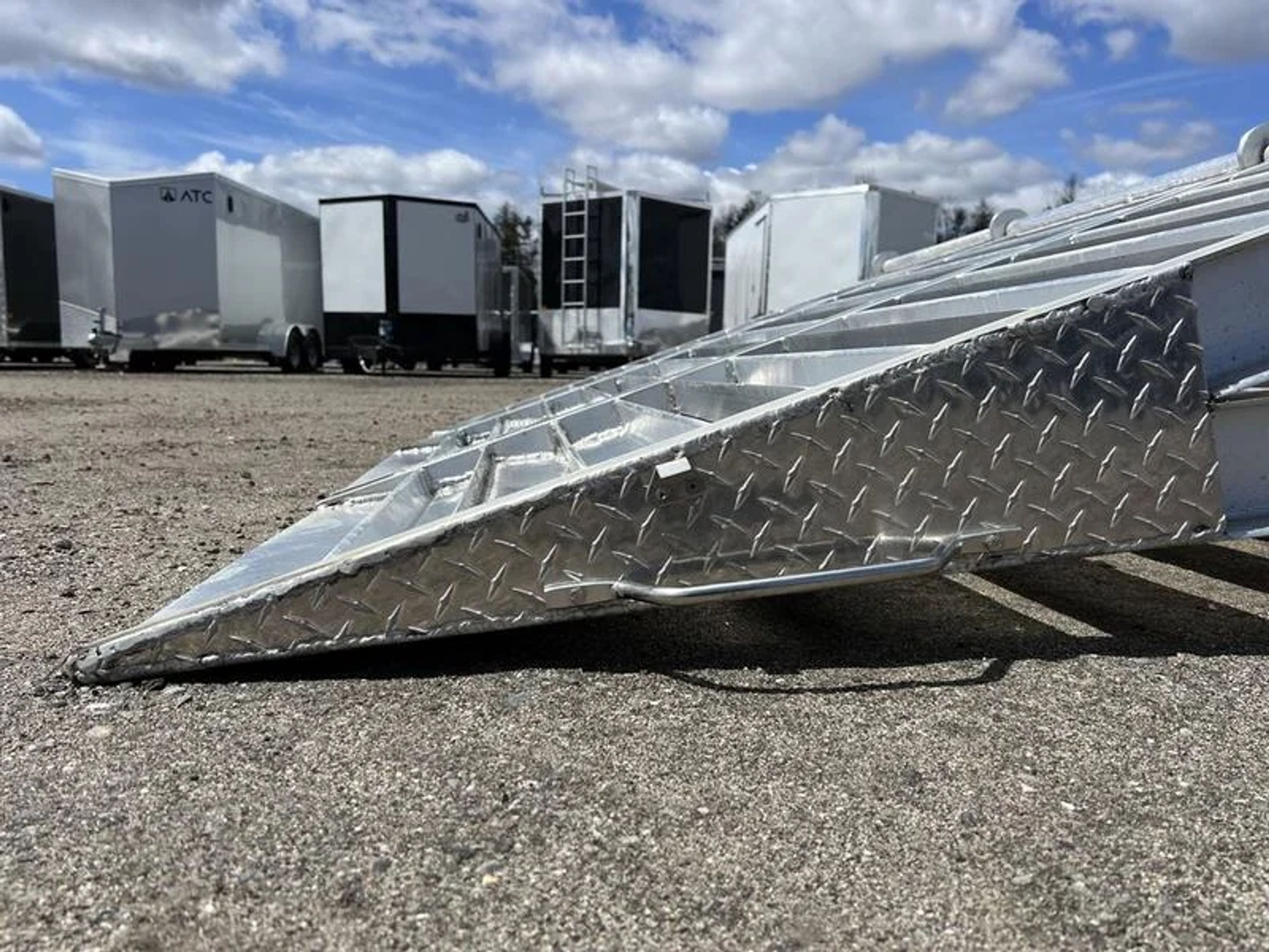2024 Alum Line Trailers 8.5×24 13K Aluminum Gooseneck w/Flip-Over Ramps — view 10