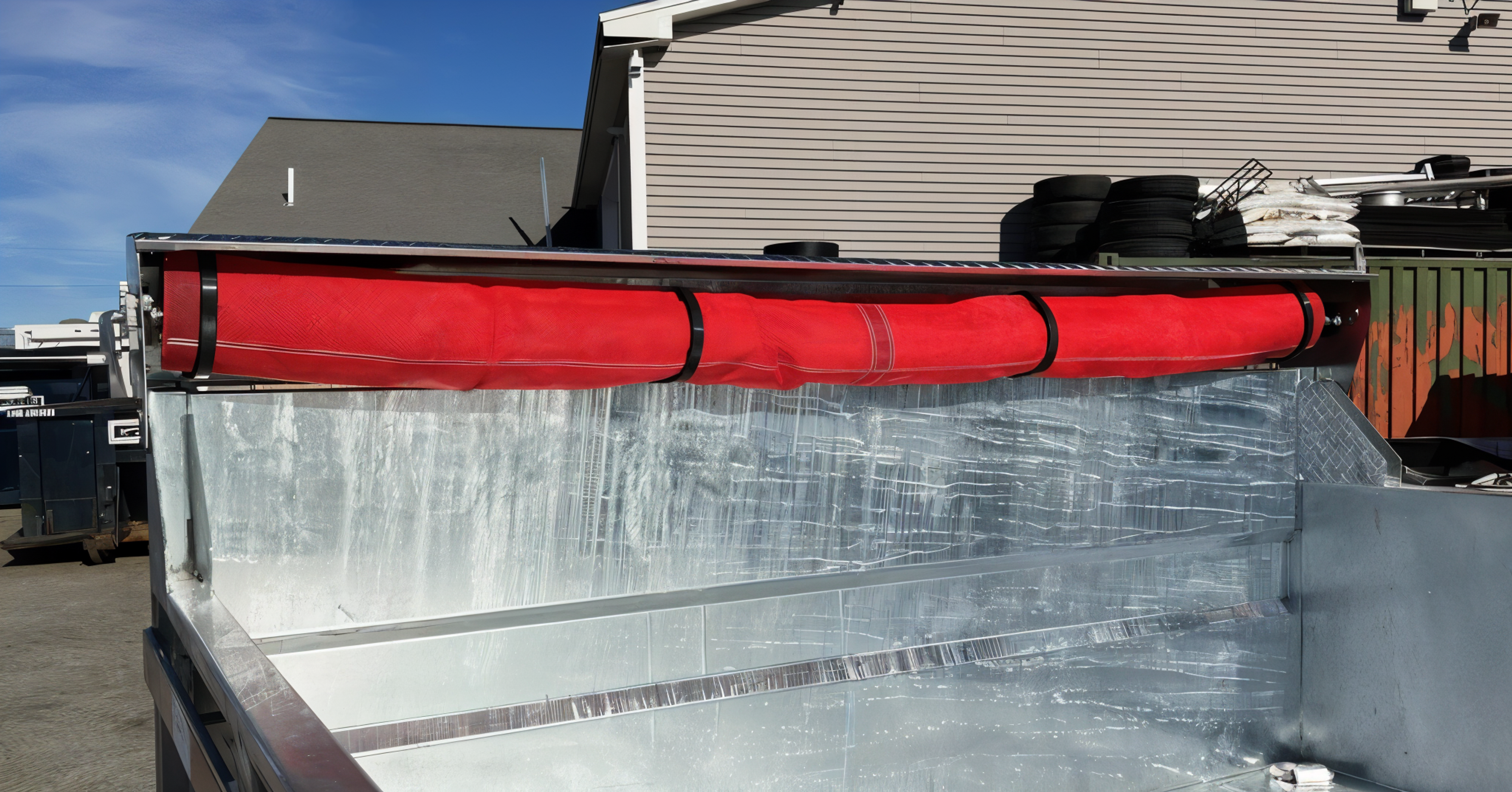 2024 N&N Trailers 7×14 14K Galvanized Hydraulic Dump w/Ramps, 2-Way Spreader — view 7