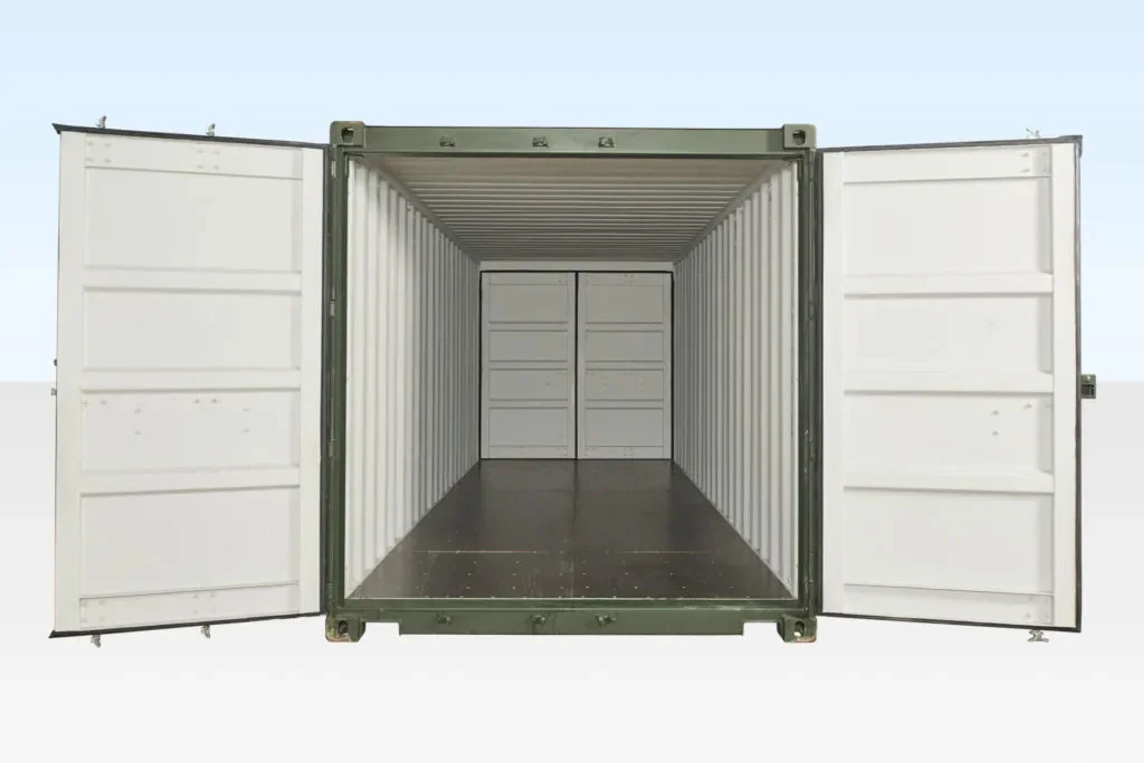 20ft x 8ft Tunnel Container (Double End Door) One Trip — view 4
