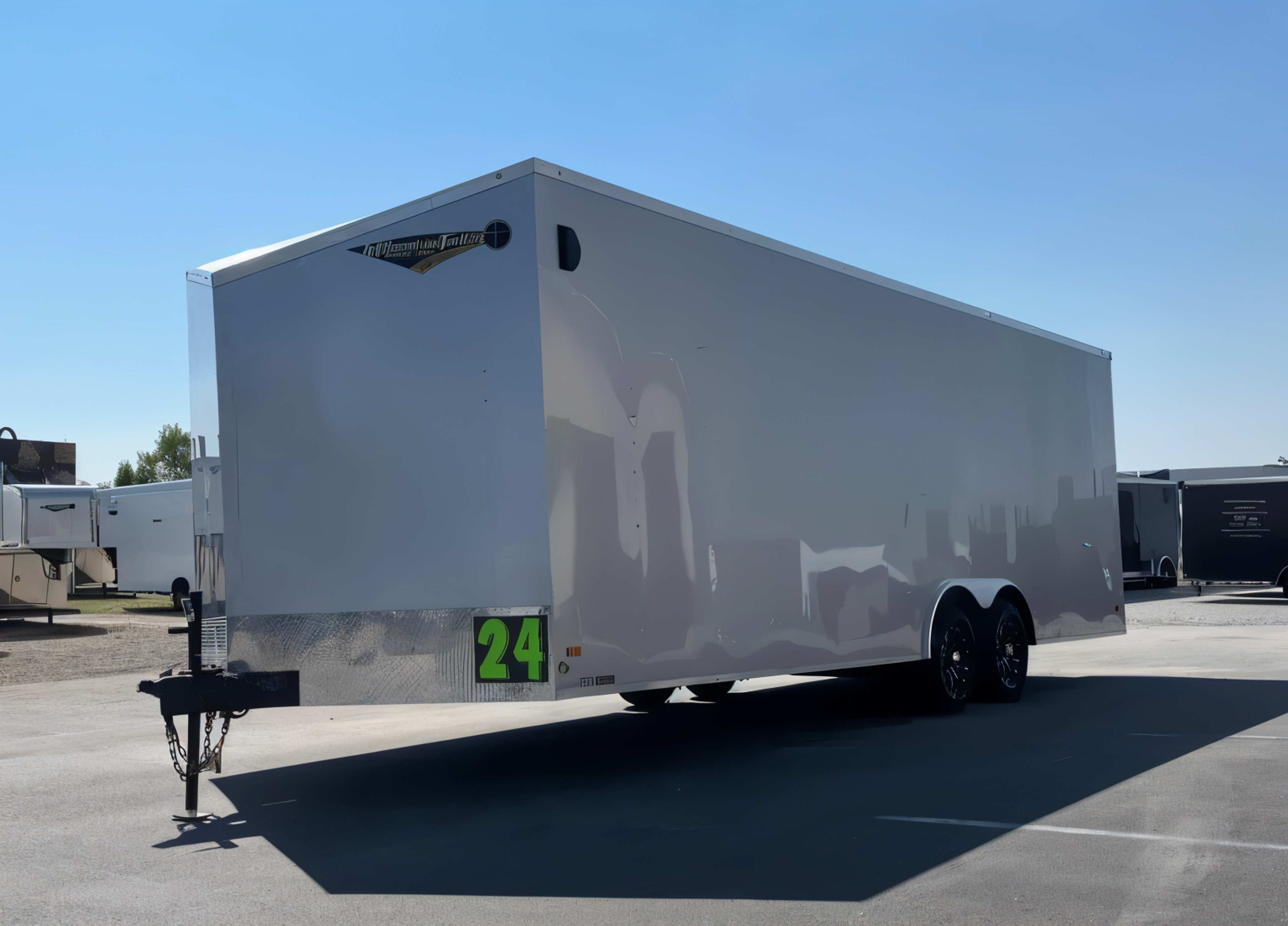 Enclosed Car Hauler 2026 24ft. Hero w/Heavy Duty Ramp Door & Aluminum Wheels