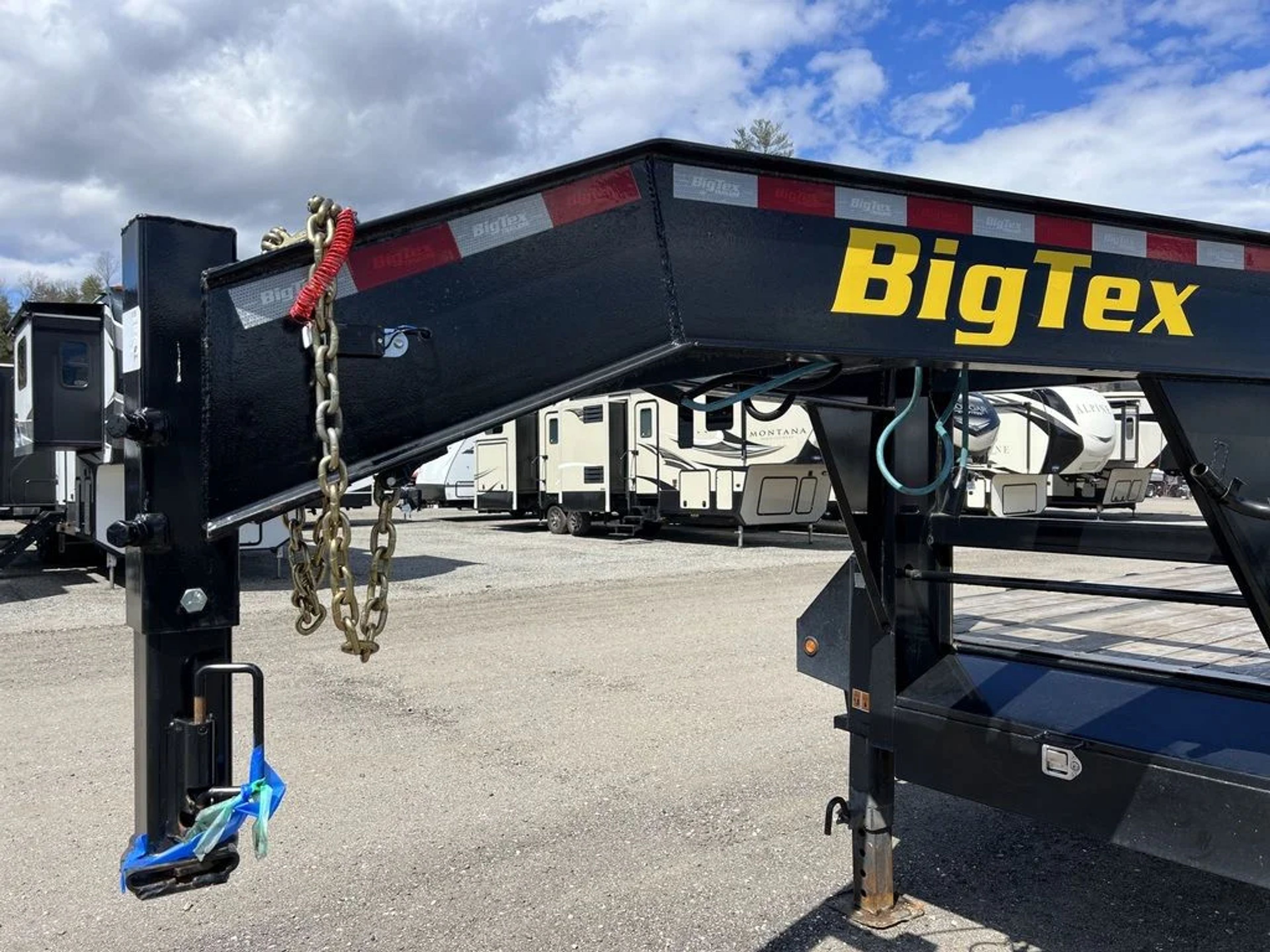 2023 Big Tex Trailers 8.5×40 25K HD Gooseneck Equipment w/Slide-Out Ramps — view 7