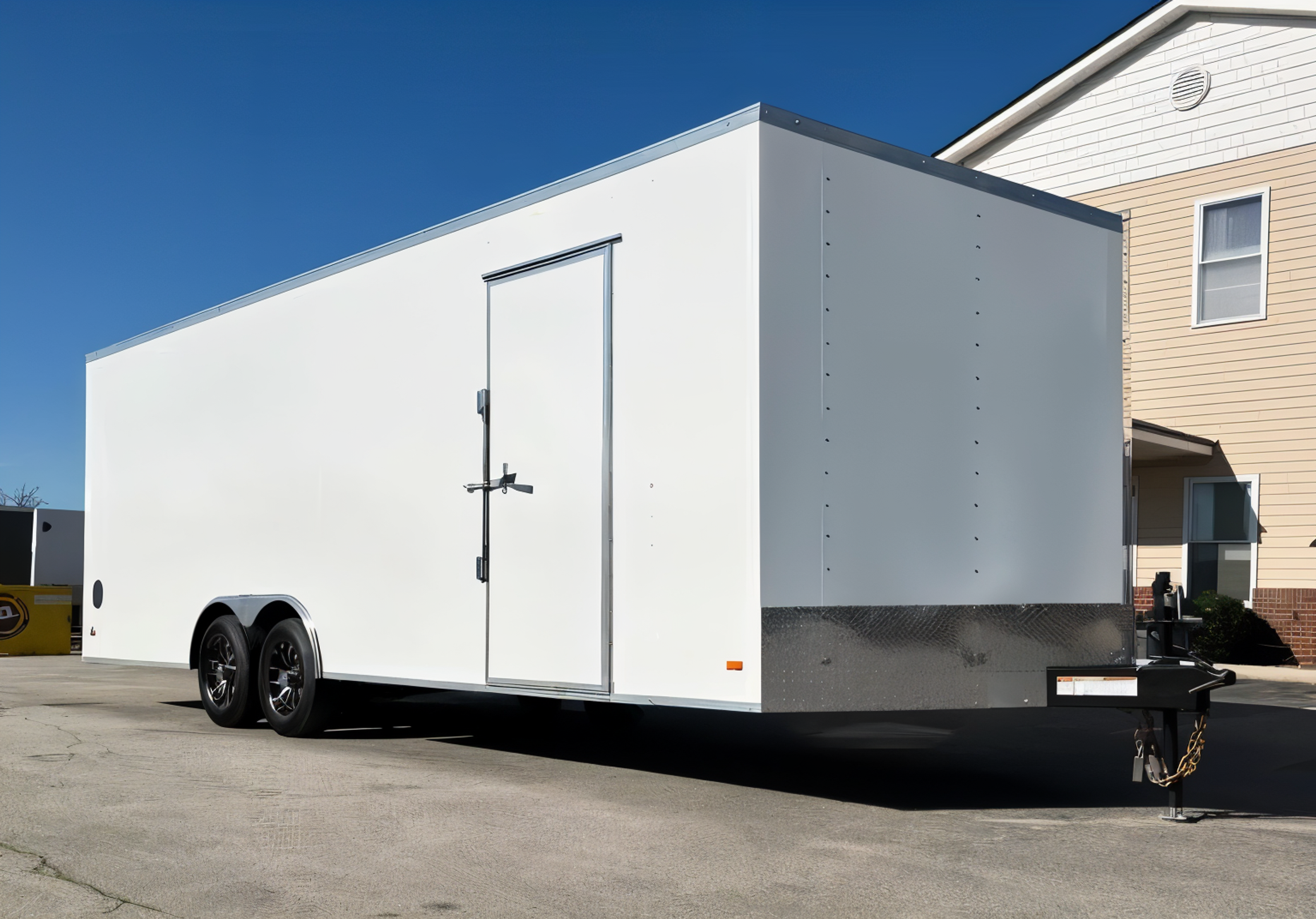 Enclosed Car Hauler 2026 24ft. Hero w/Heavy Duty Ramp Door & Aluminum Wheels — view 3