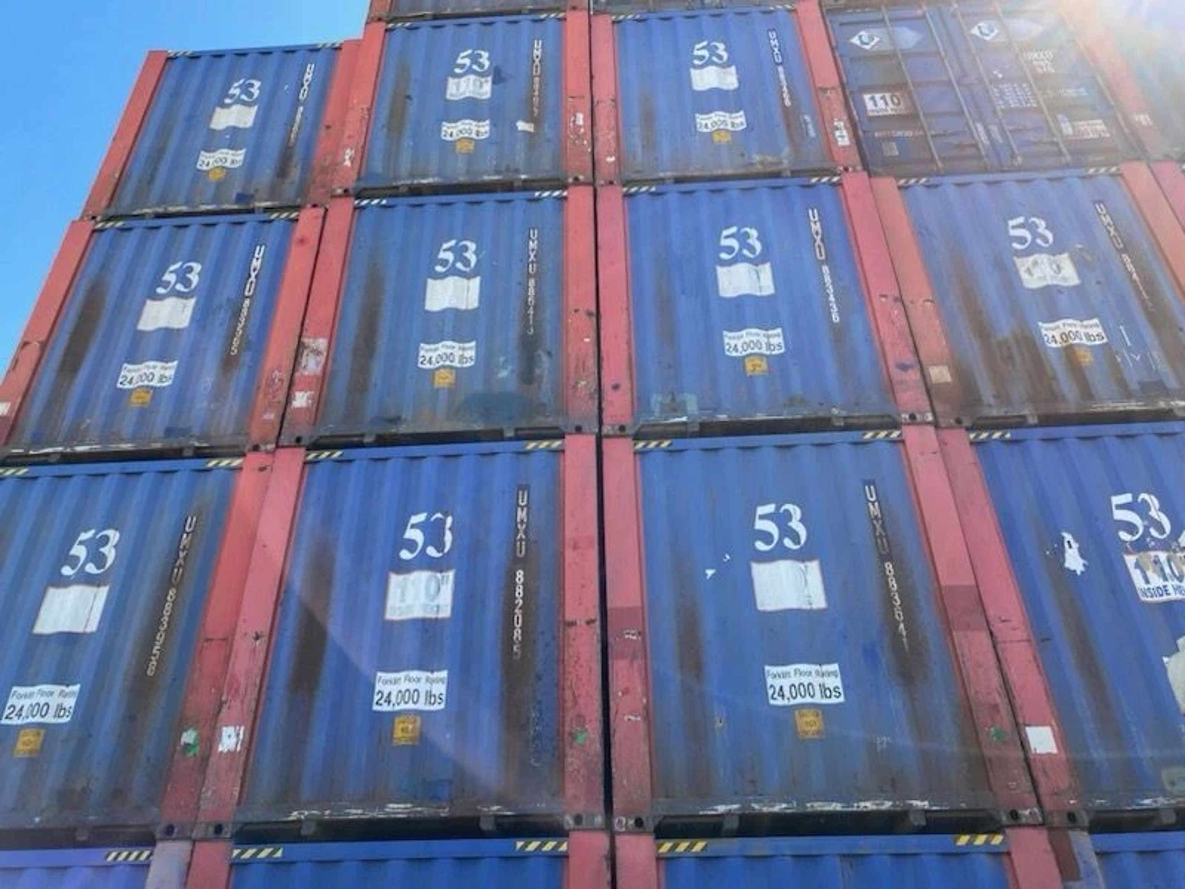 53′ High Cube Steel Shipping Container — view 2