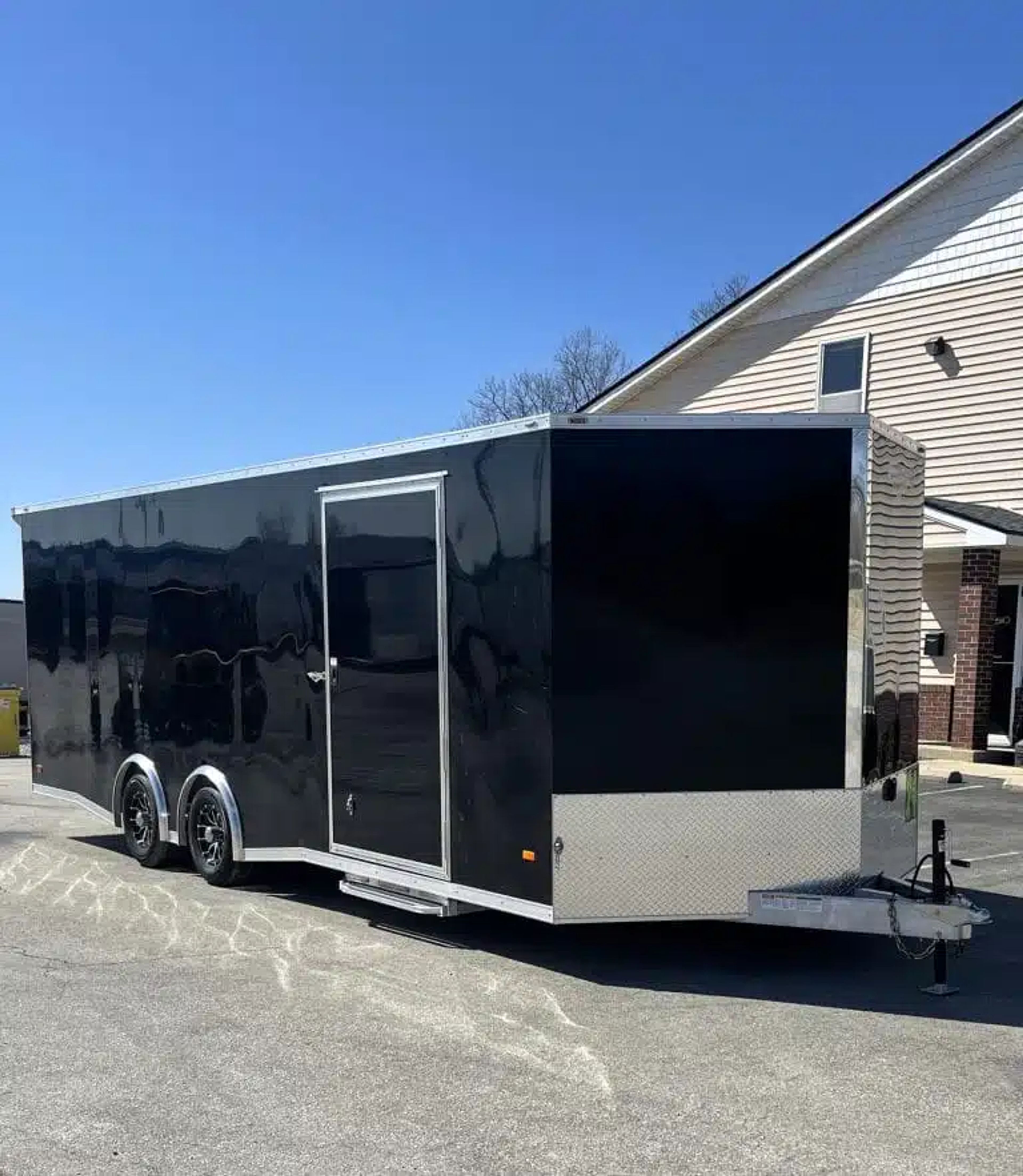 Enclosed Car Hauler 2026 24ft. Aluminum Blaze w/Finished Interior & Aluminum