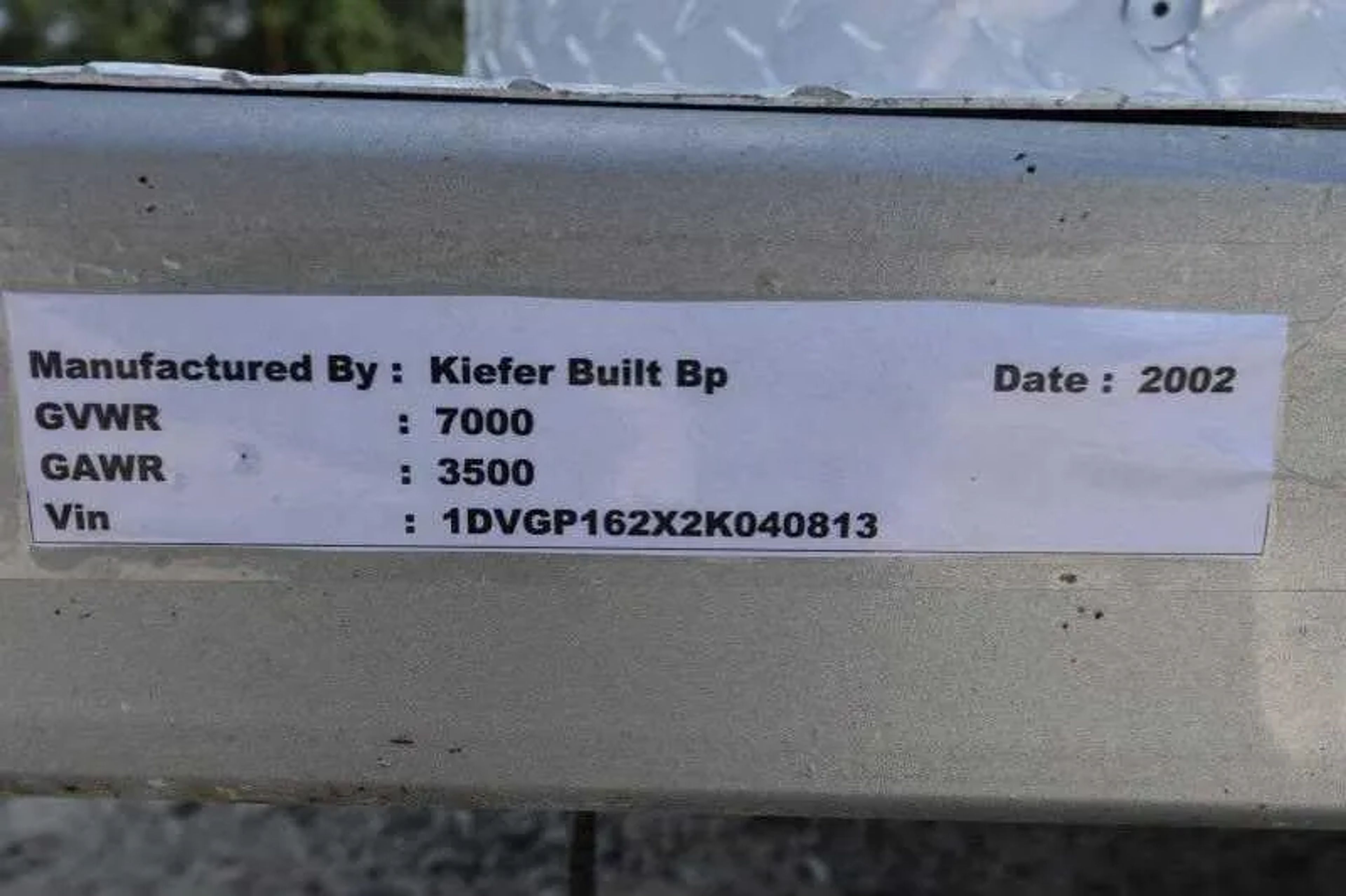 2002 Kiefer Built 2 Horse Bumper Pull — view 18