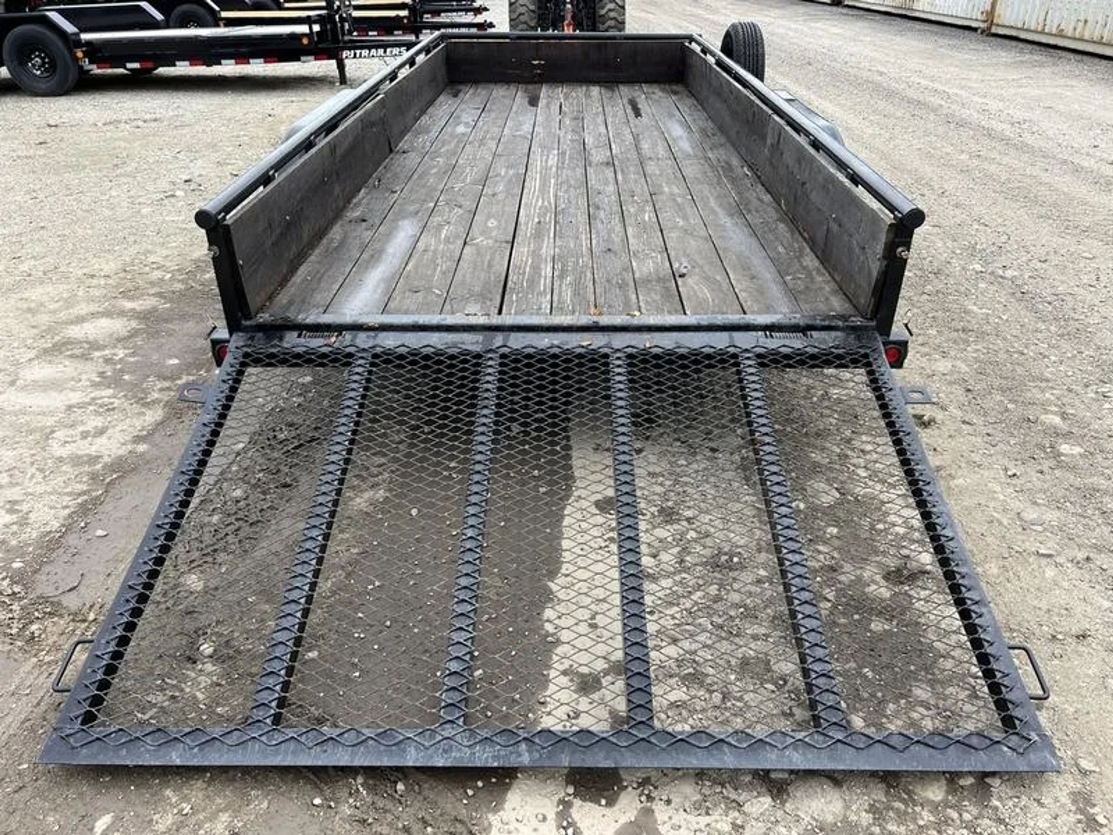 2021 Big Tex Trailers 6.5×16 6K Utility w/Ramp Gate & Spare Tire — view 8