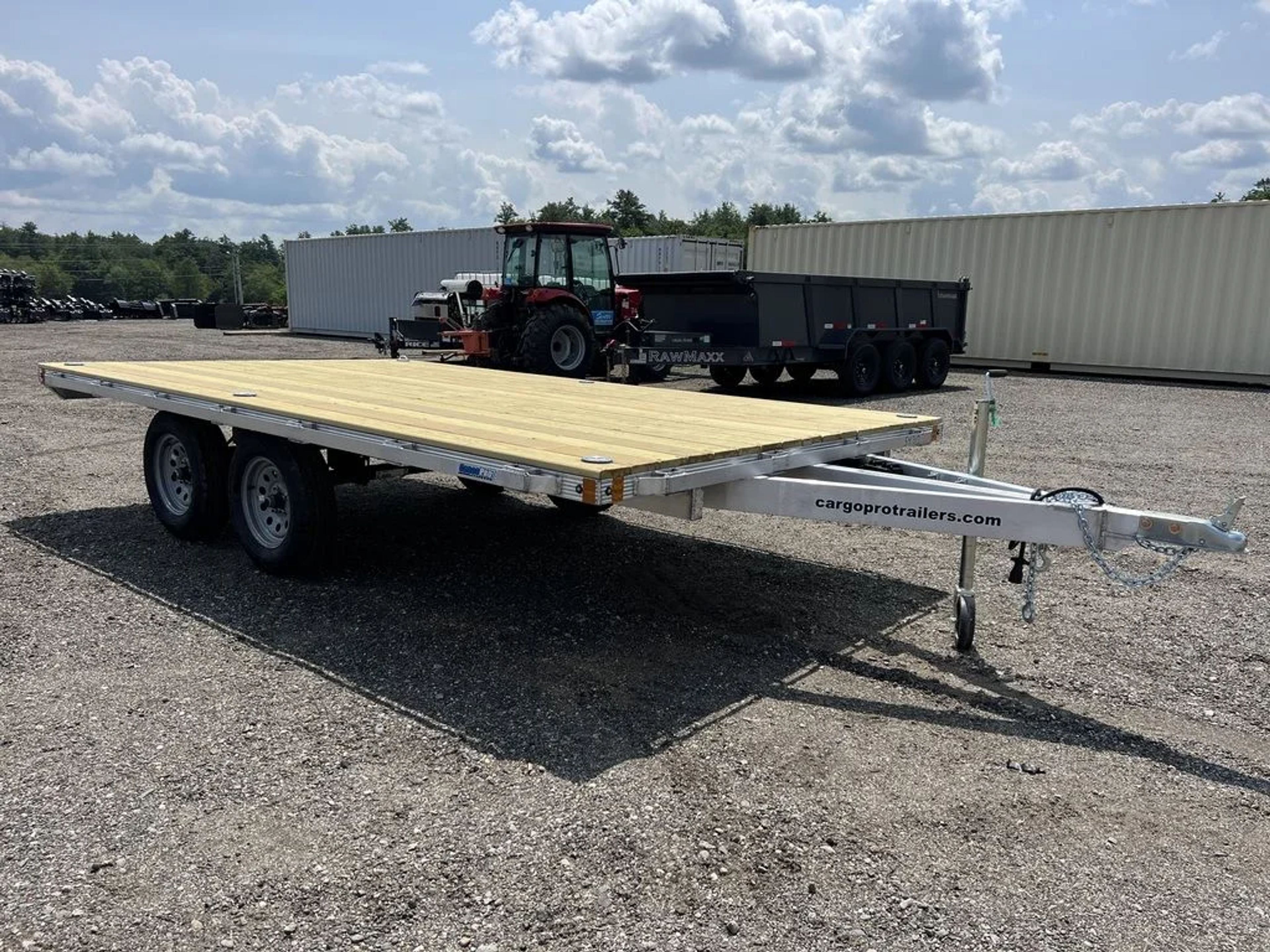 2024 Cargo Pro 101×14 Aluminum Deck Over Equipment Trailer w/D-Rings — view 7