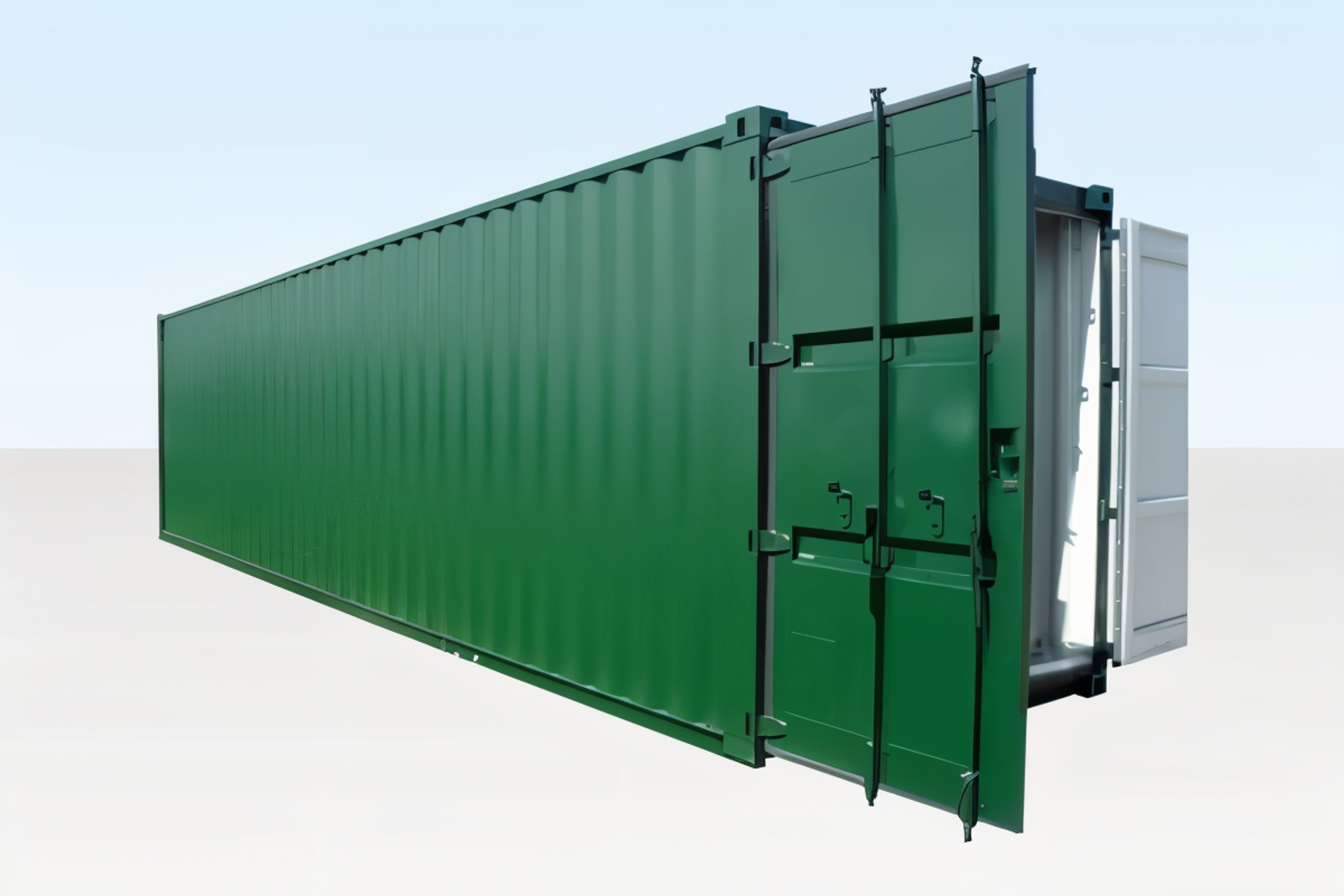 30ft X 8ft Shipping Container One Trip – Cut Down — view 3