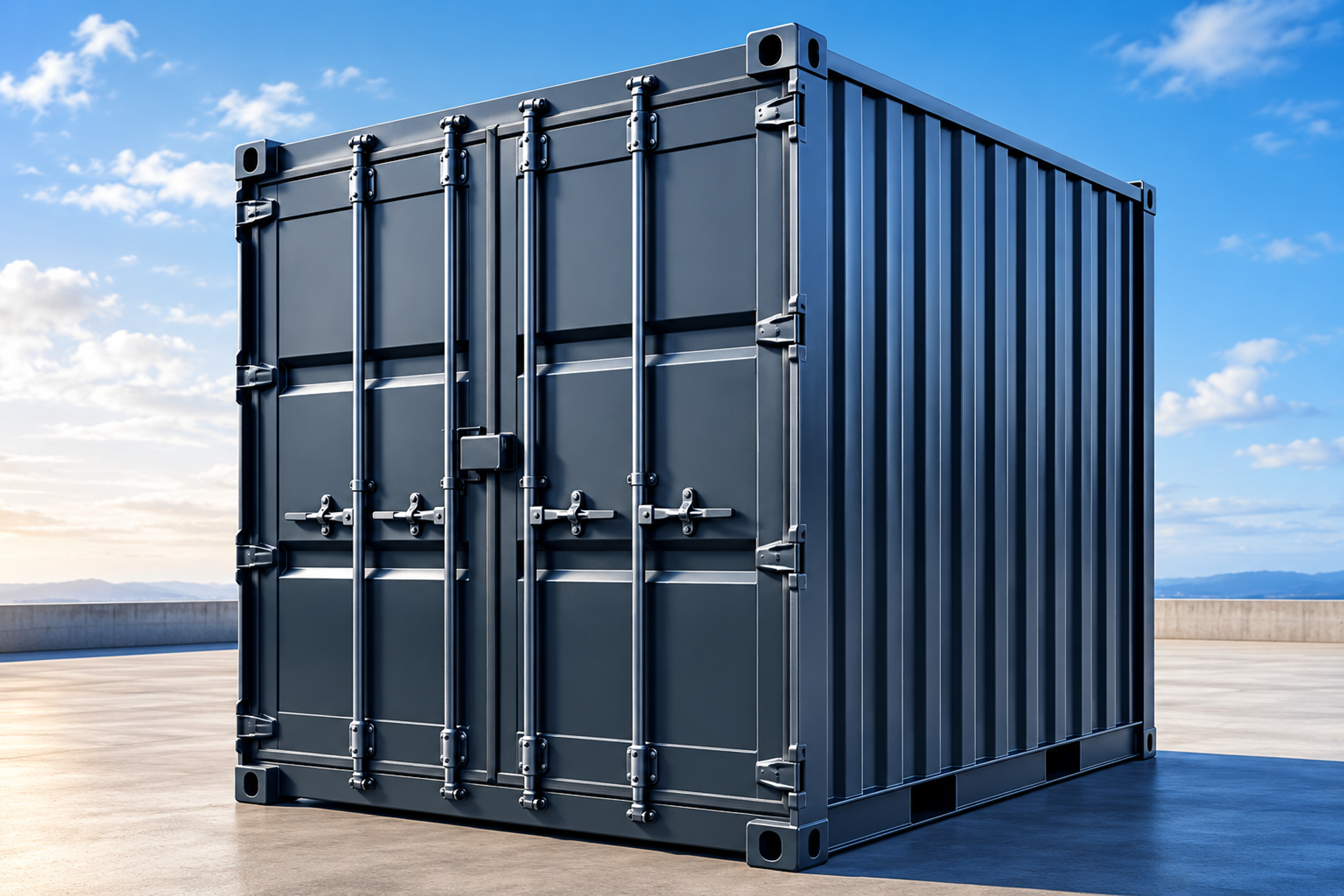 10ft Cut Down Used Container