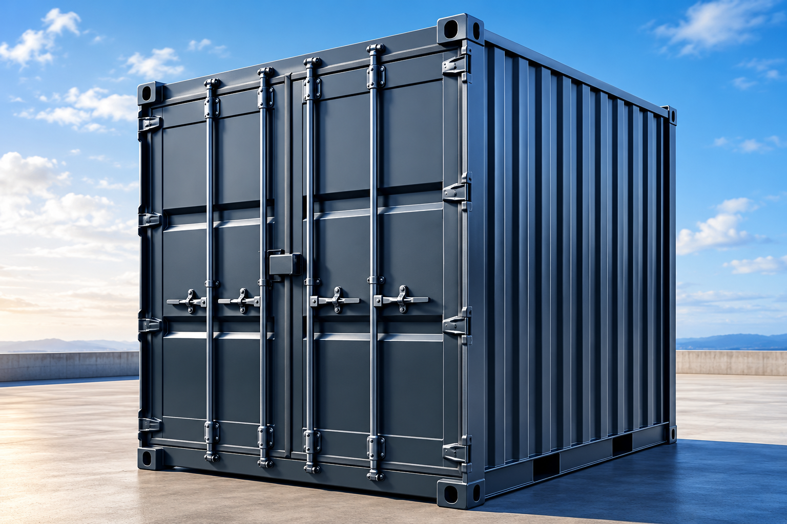 10ft Cut Down Used Container