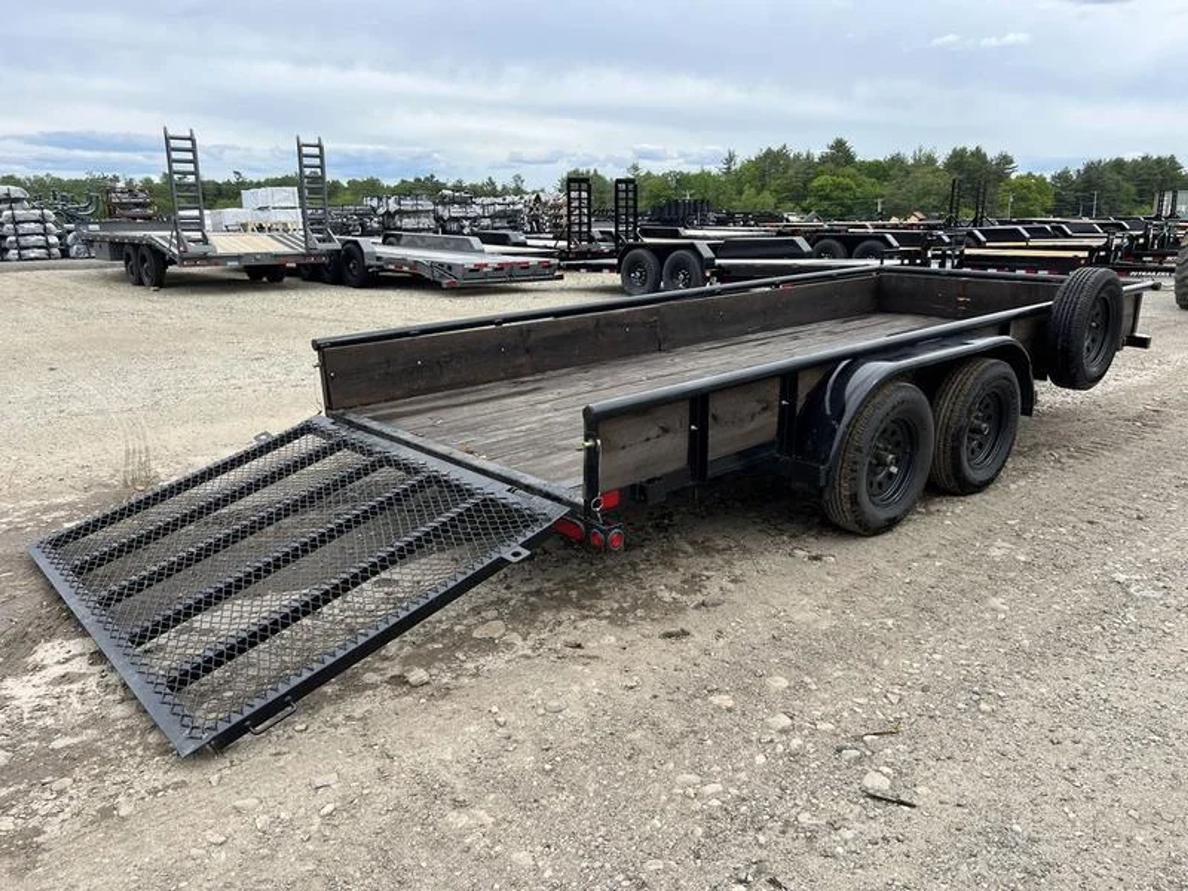 2021 Big Tex Trailers 6.5×16 6K Utility w/Ramp Gate & Spare Tire — view 7