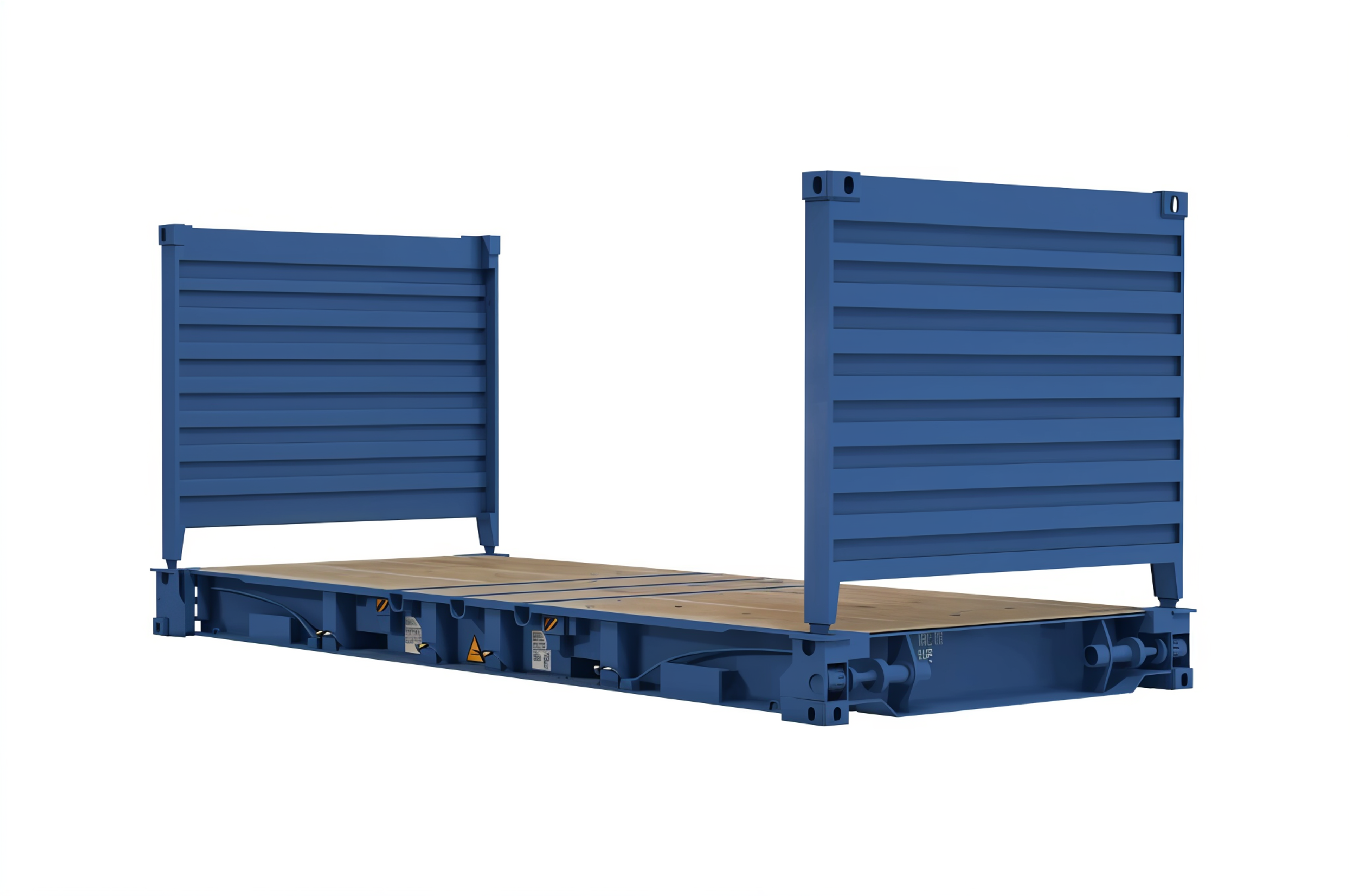 20ft X 8ft Used Flat Rack Shipping Containers
