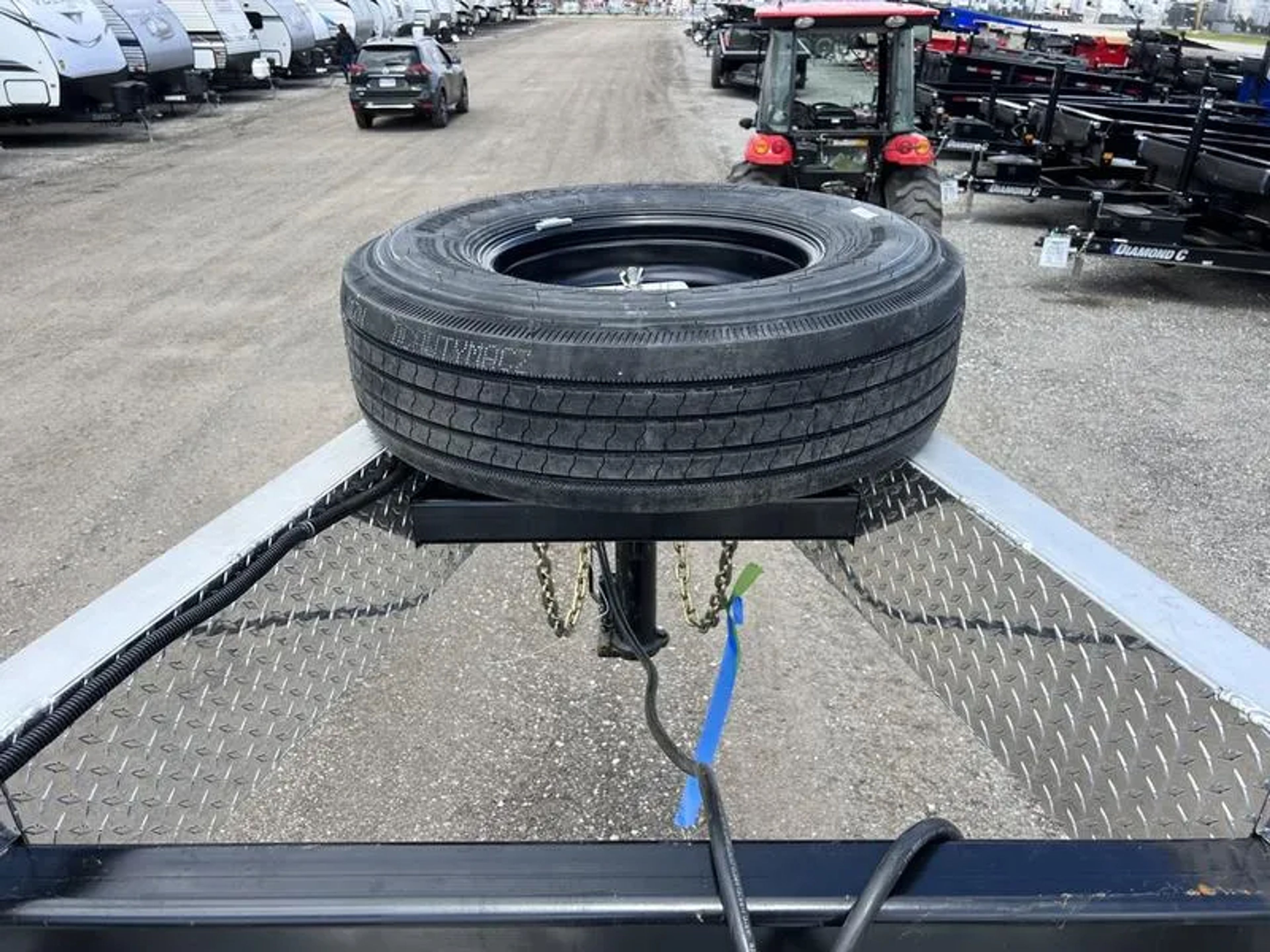 2024 Alum Line Trailers 8.5×24 13K Aluminum Gooseneck w/Flip-Over Ramps — view 9