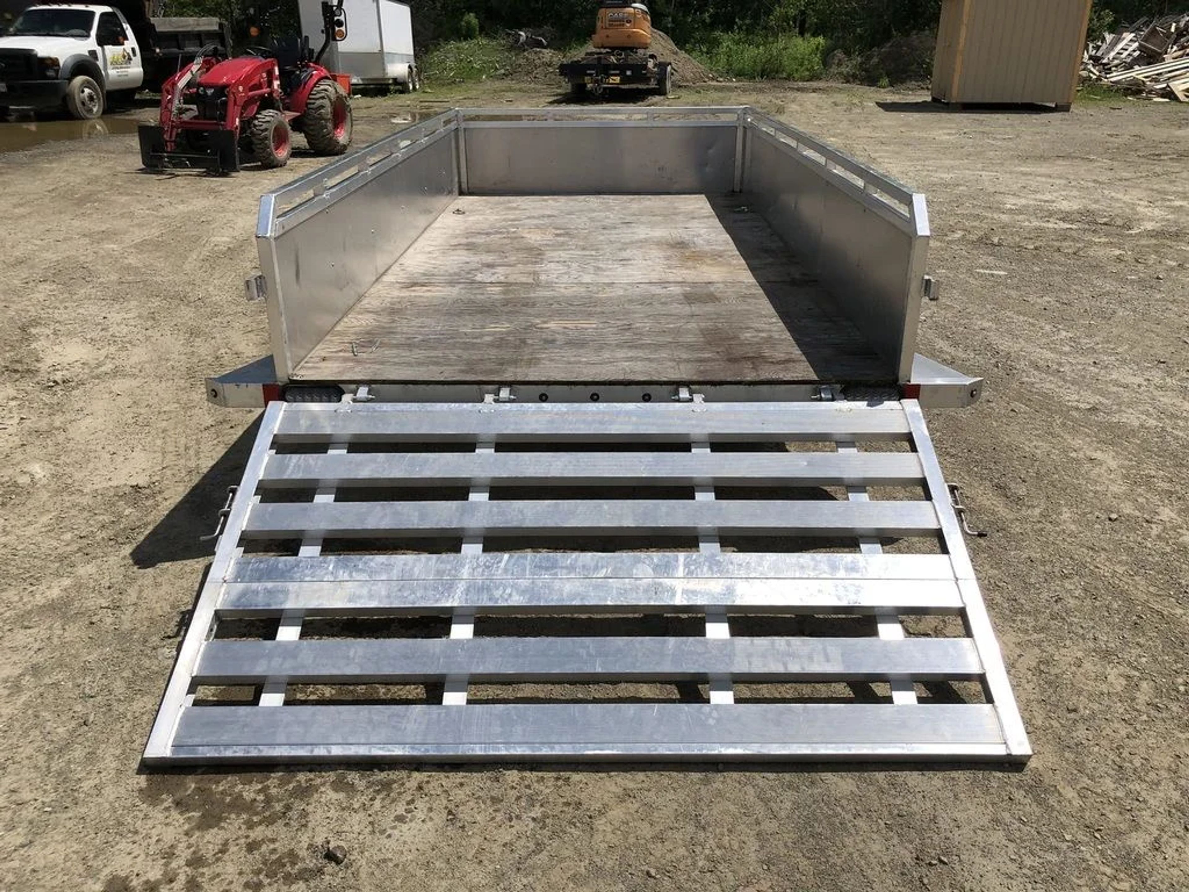 2022 Mission Trailers 6×12 Aluminum Open Utility w/Integrated Rear Ramp — view 5