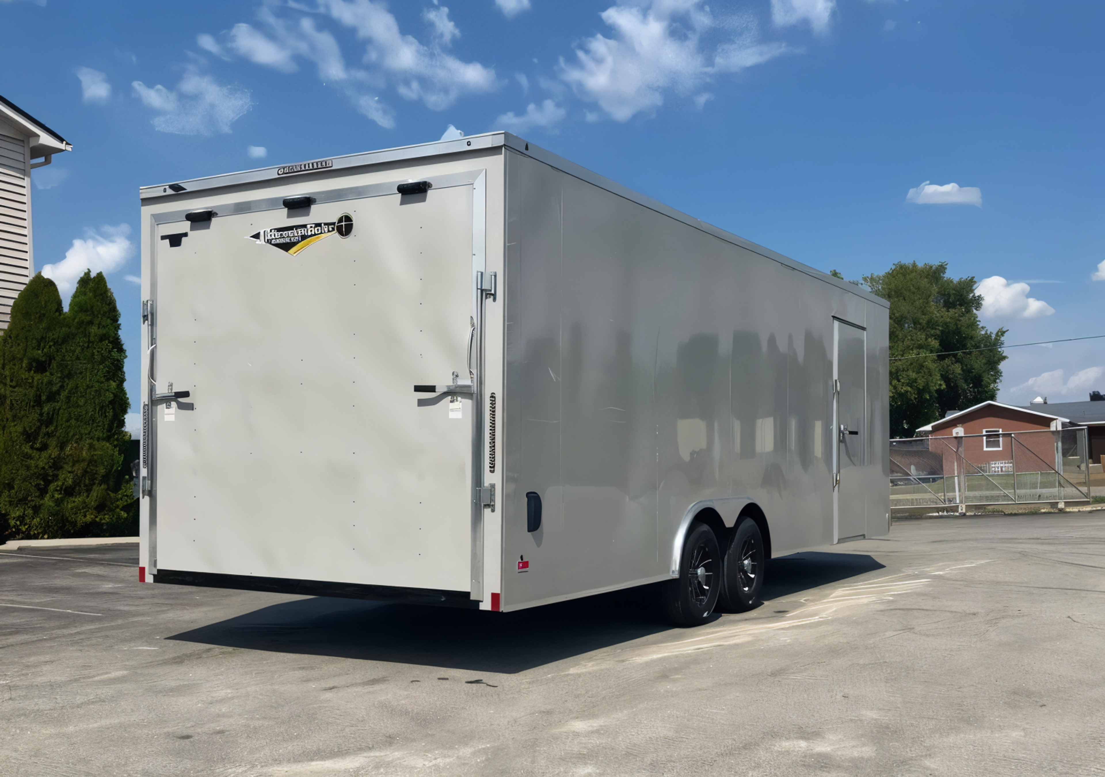 Enclosed Car Hauler 2026 24ft. Hero w/Heavy Duty Ramp Door & Aluminum Wheels — view 3