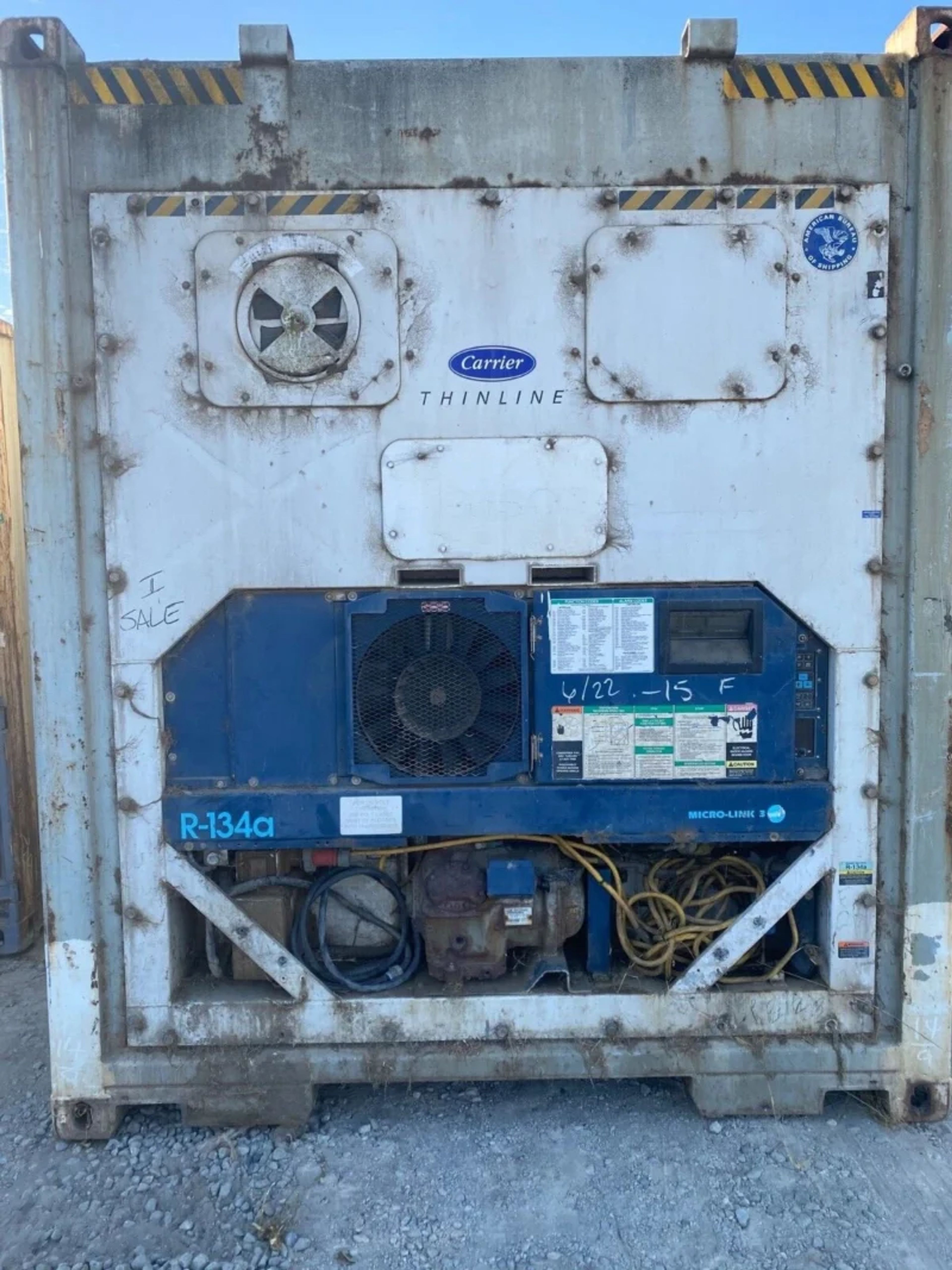 Used 40ft Refrigerated Shipping Container – With Custom Side Door Access — view 8