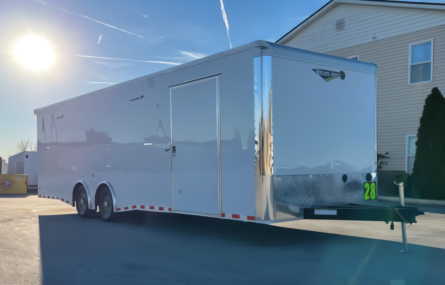 2026 28′ Millennium Extreme Car Hauler 2/6000# Spread Torsion Axles Aluminum