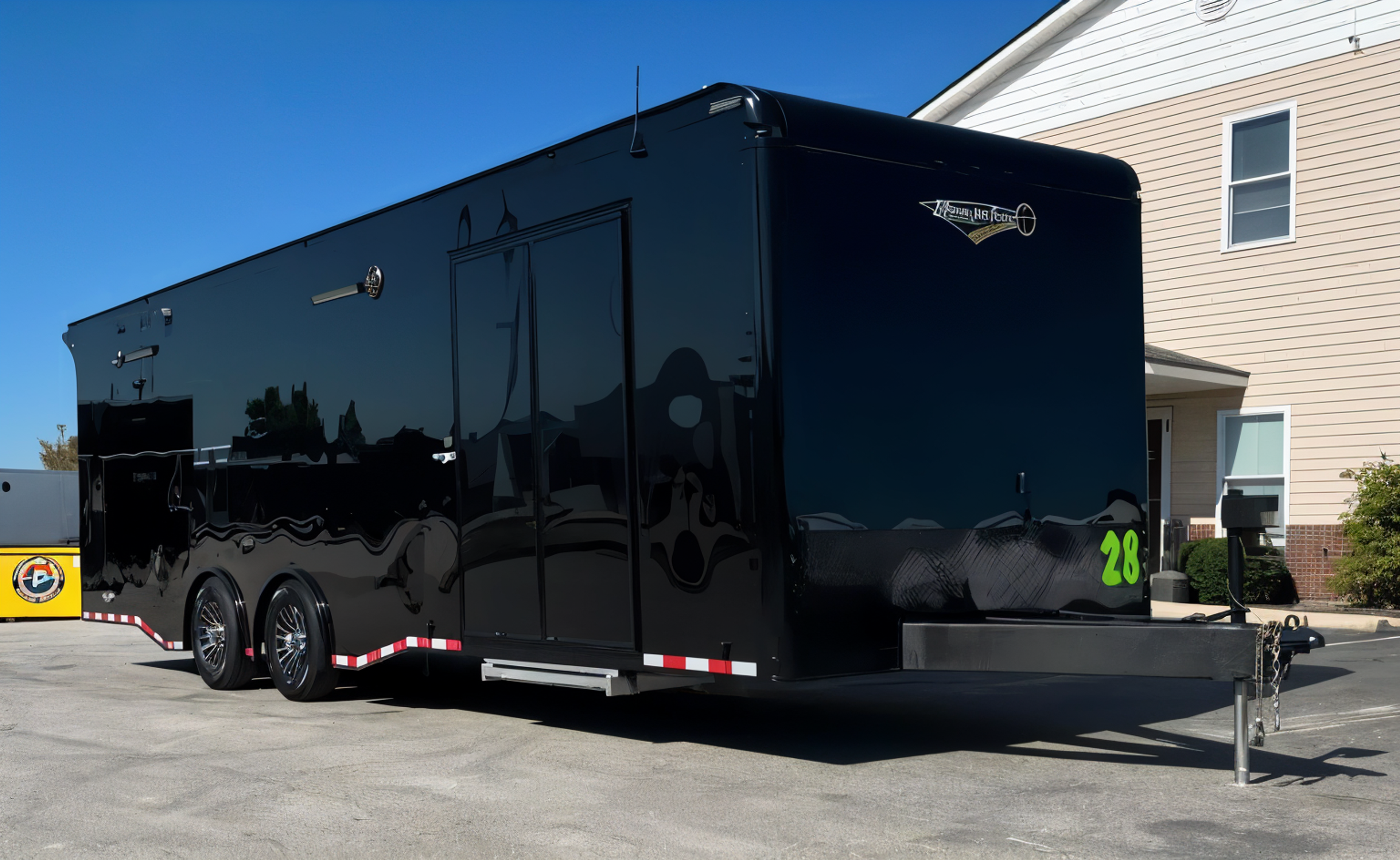 Enclosed Car Trailer 2025 28′ Haulmark Edge w/Turbo Package #3036 — view 2