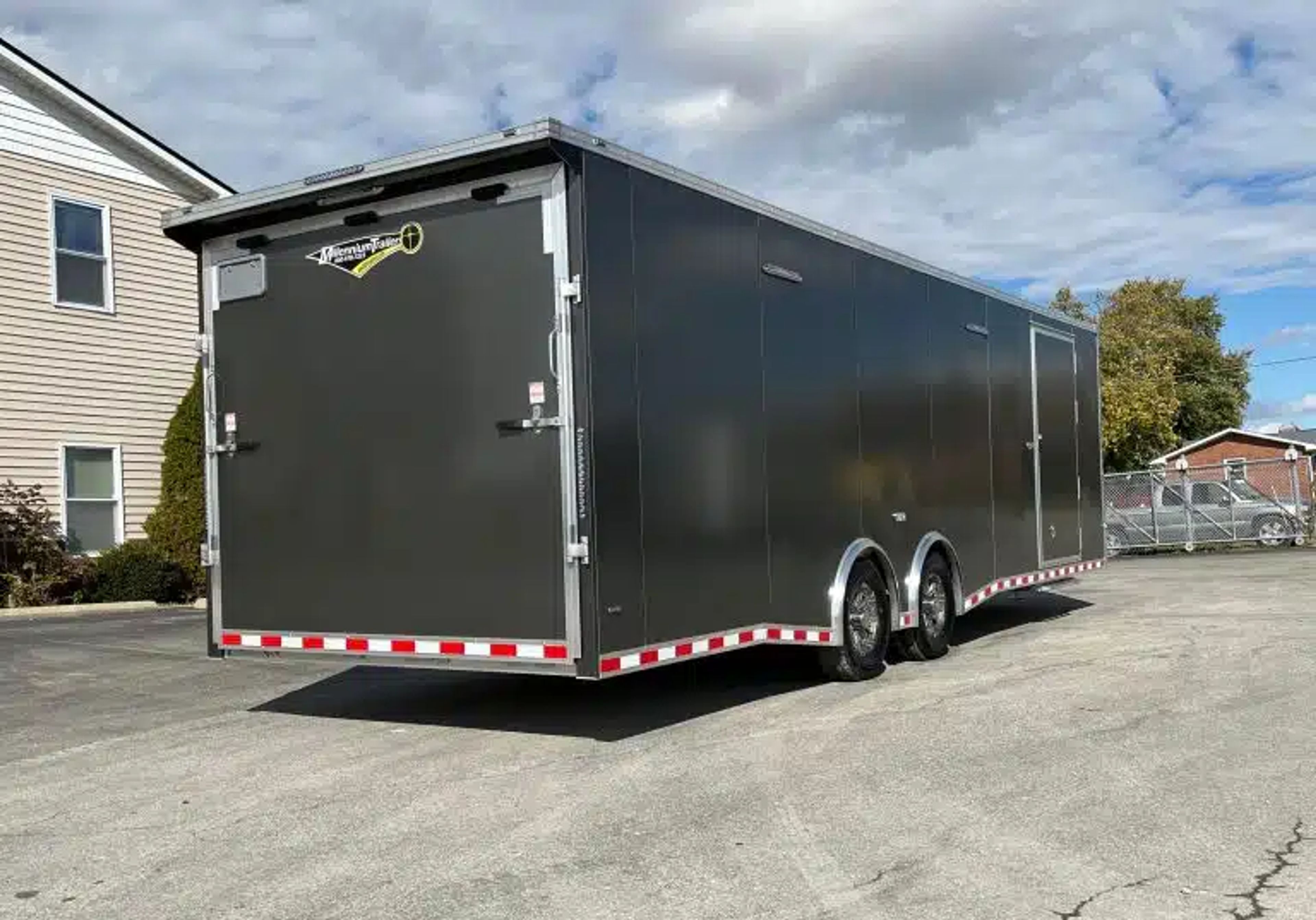 Enclosed Car Hauler 2026 28ft. Aluminum Extreme w/6K Torsion Spread Axles, — view 2
