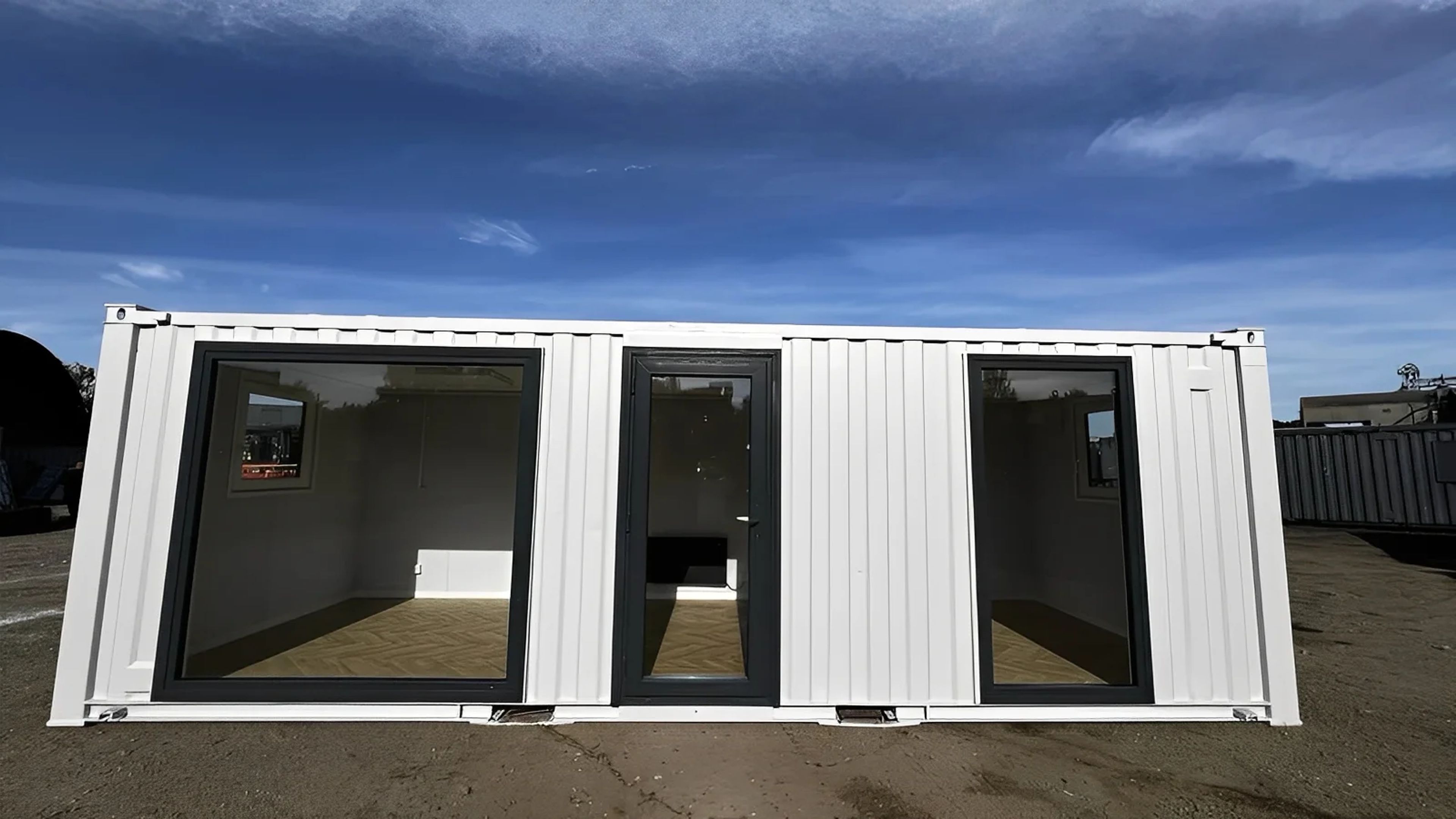 24ft x 9ft Site Office / Marketing Suite – Portable Sales Office or Site Cabin