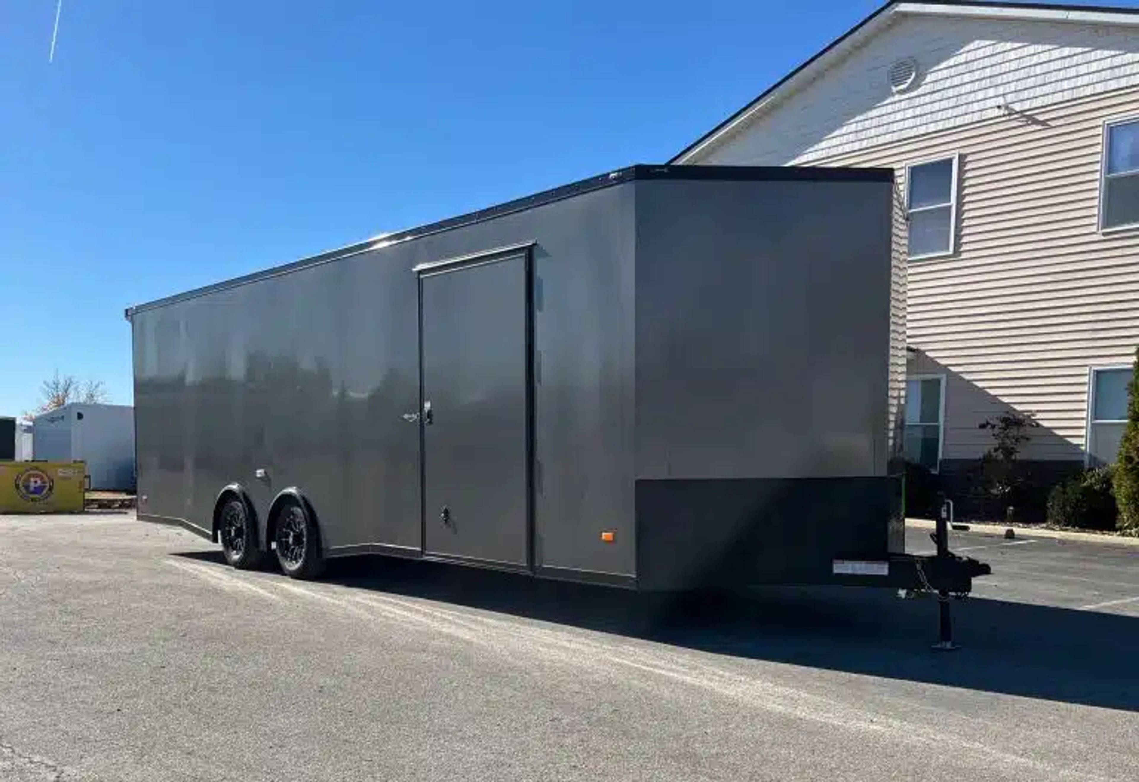 Enclosed Car Hauler 2025 26ft. Blaze w/Finished Interior & Black-Out Package — view 2