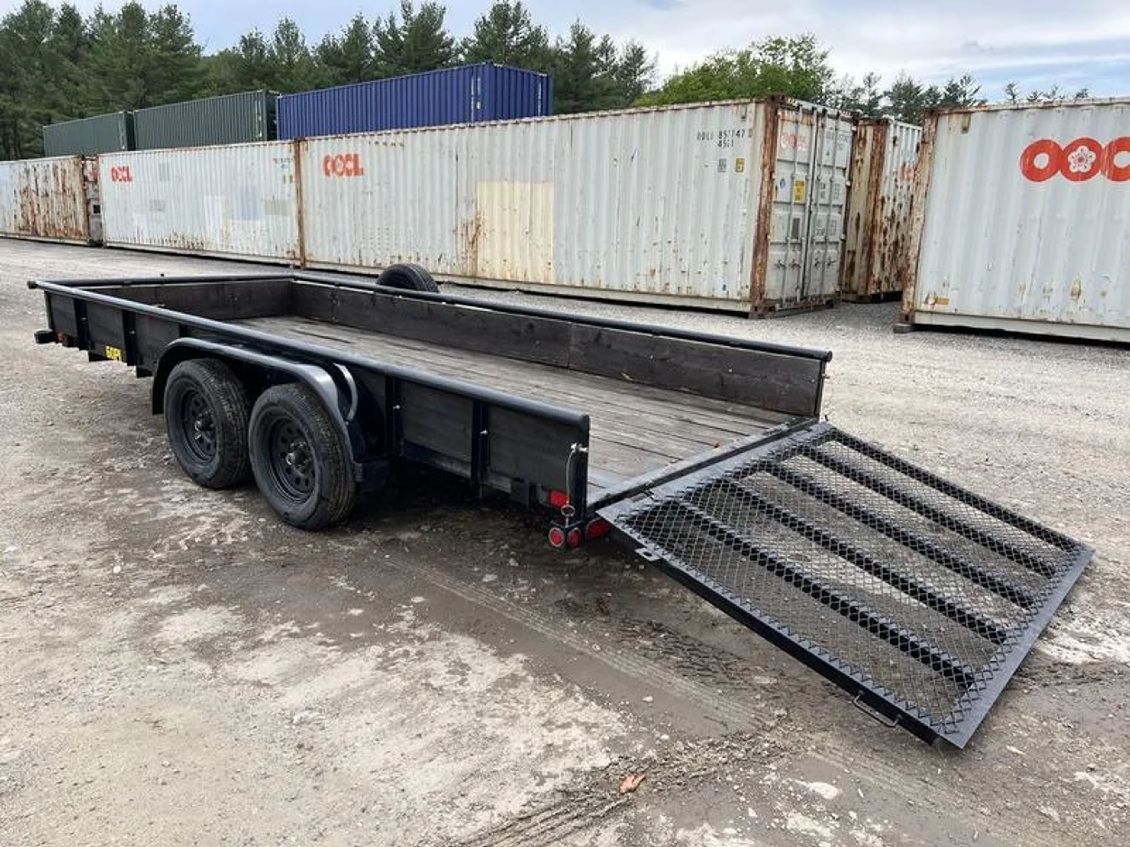 2021 Big Tex Trailers 6.5×16 6K Utility w/Ramp Gate & Spare Tire — view 3