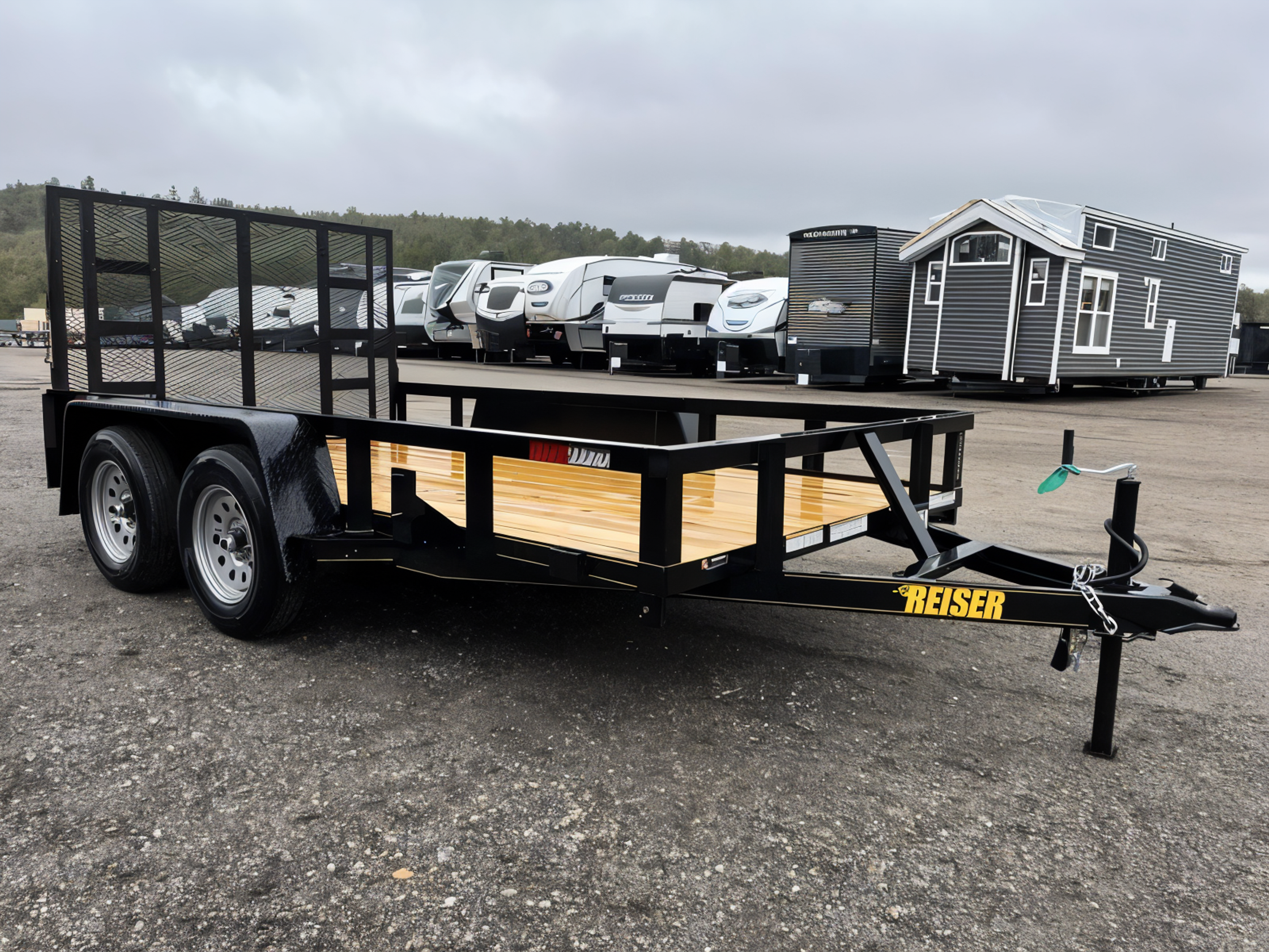 2024 Reiser Trailers 6.5×12 7K Landscape w/ Ramp Gate