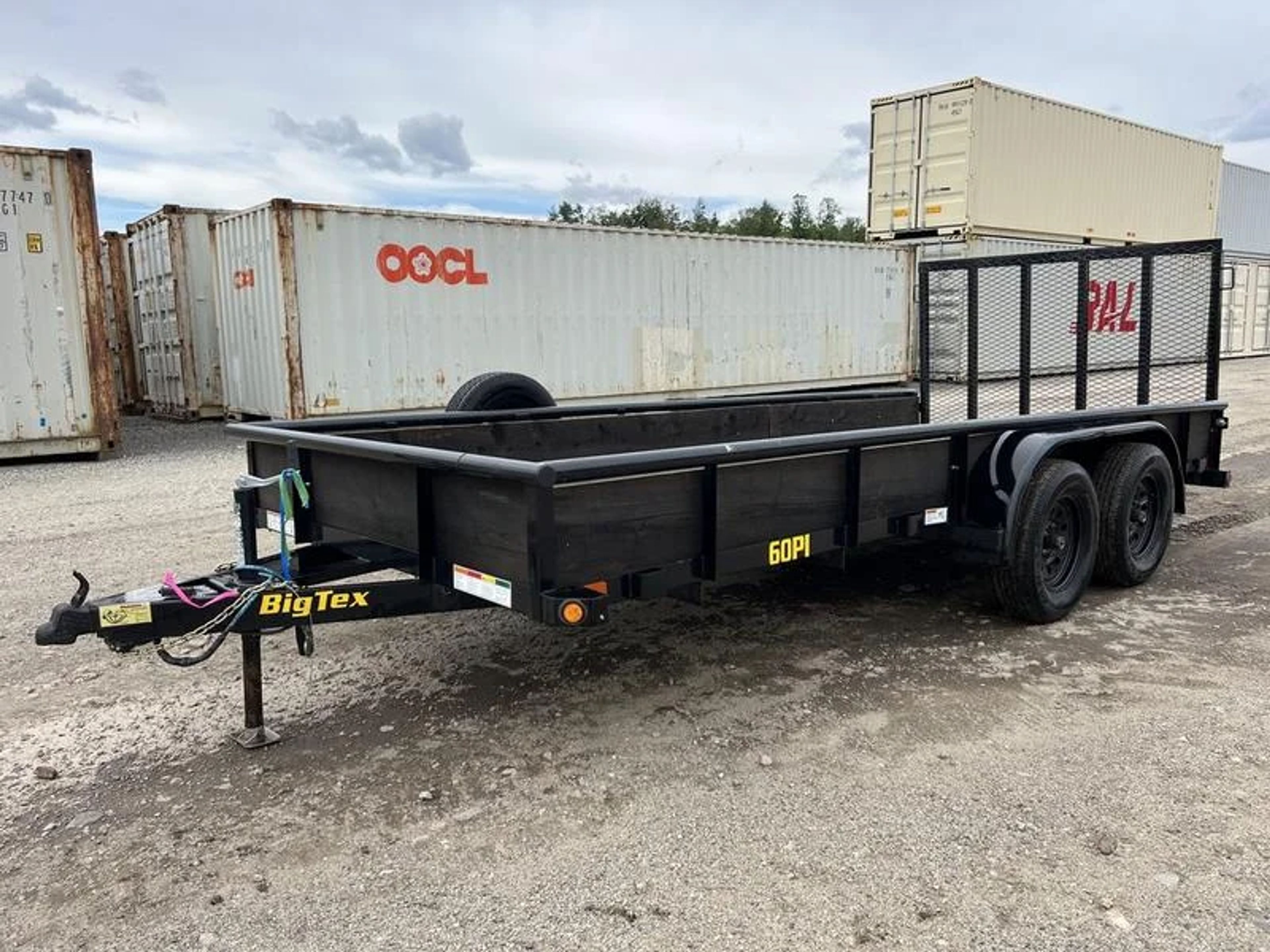 2021 Big Tex Trailers 6.5×16 6K Utility w/Ramp Gate & Spare Tire — view 2