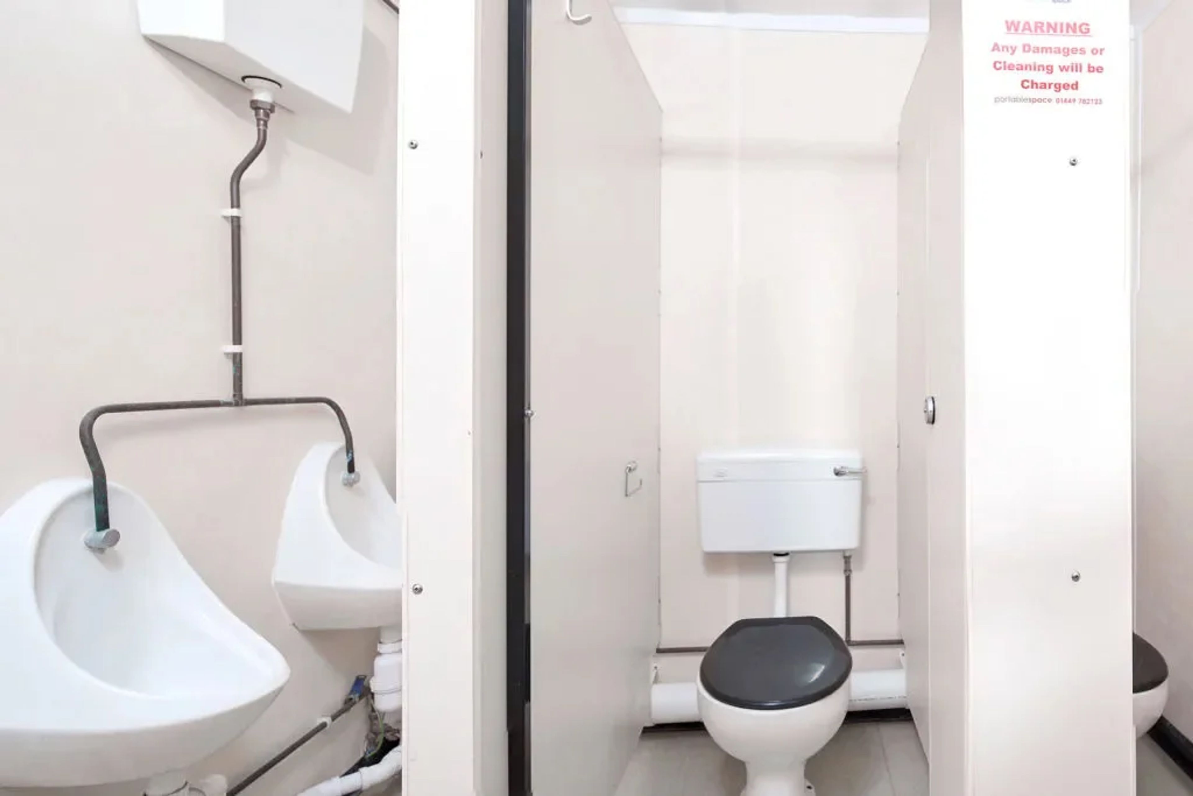 12ft x 9ft 2+1 Jackleg Toilet Cabin — view 4