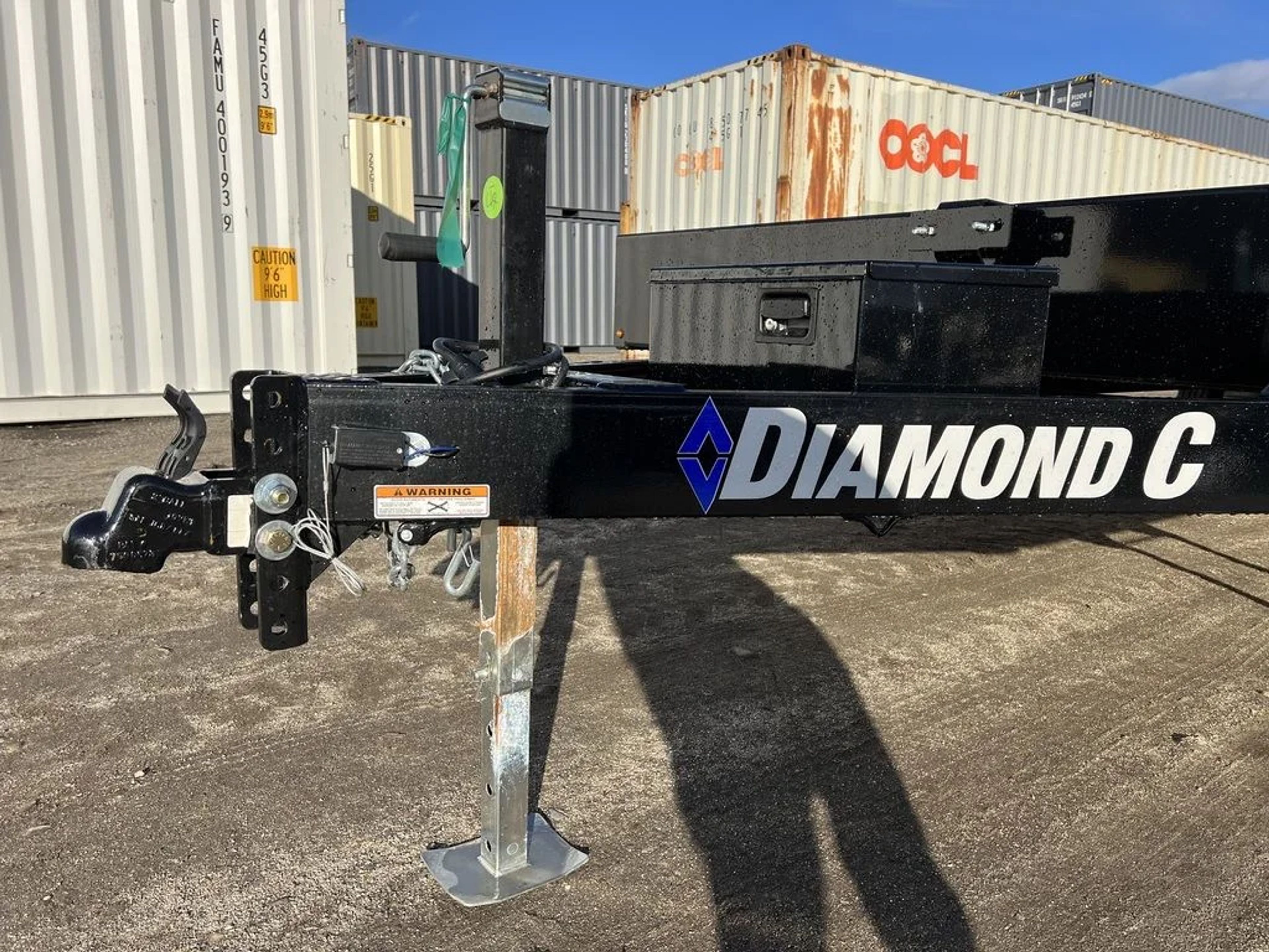 2024 Diamond C 8.5×22 7K Deckover Trailer w/Slide-In Ramps — view 11