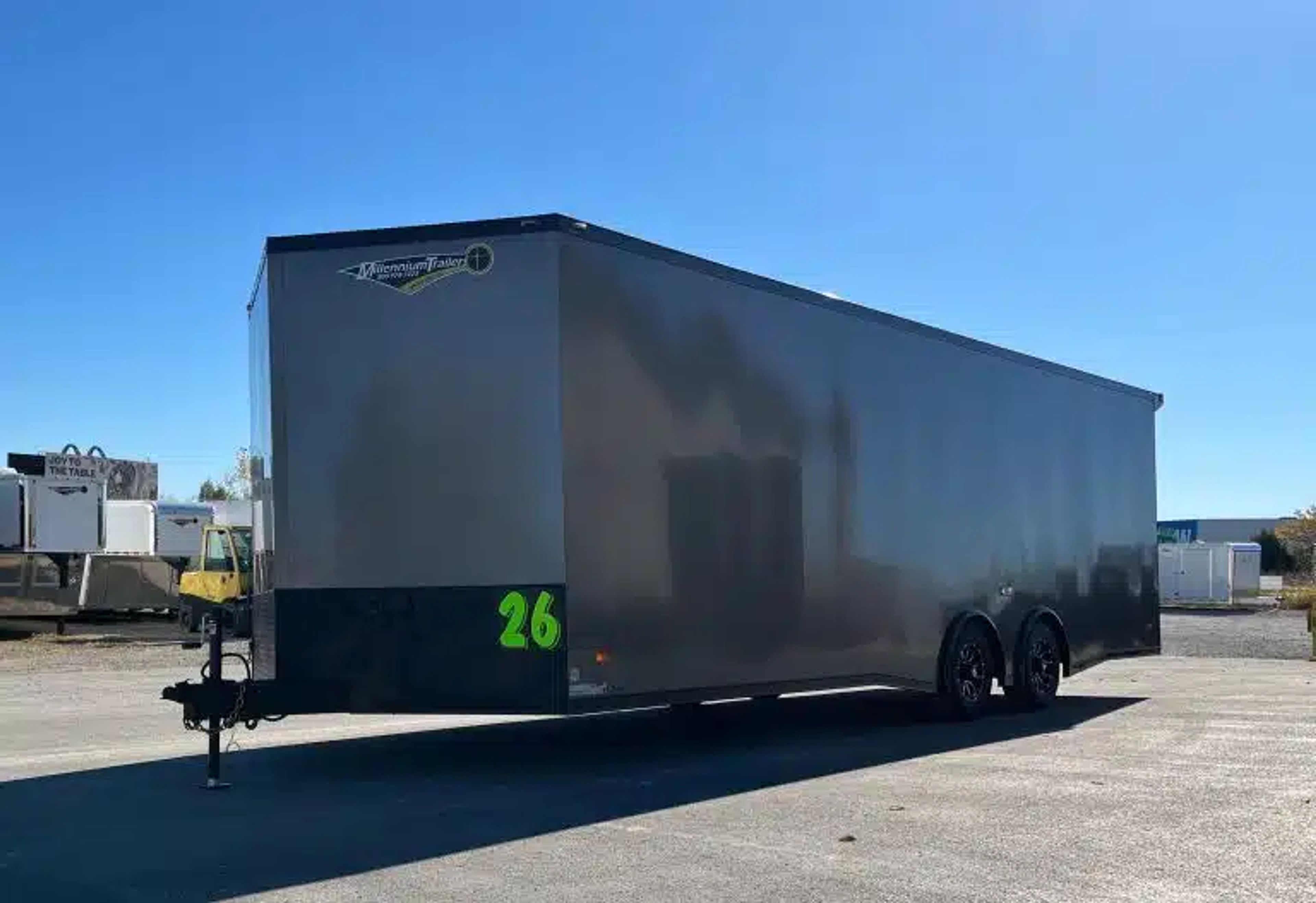 Enclosed Car Hauler 2025 26ft. Blaze w/Finished Interior & Black-Out Package