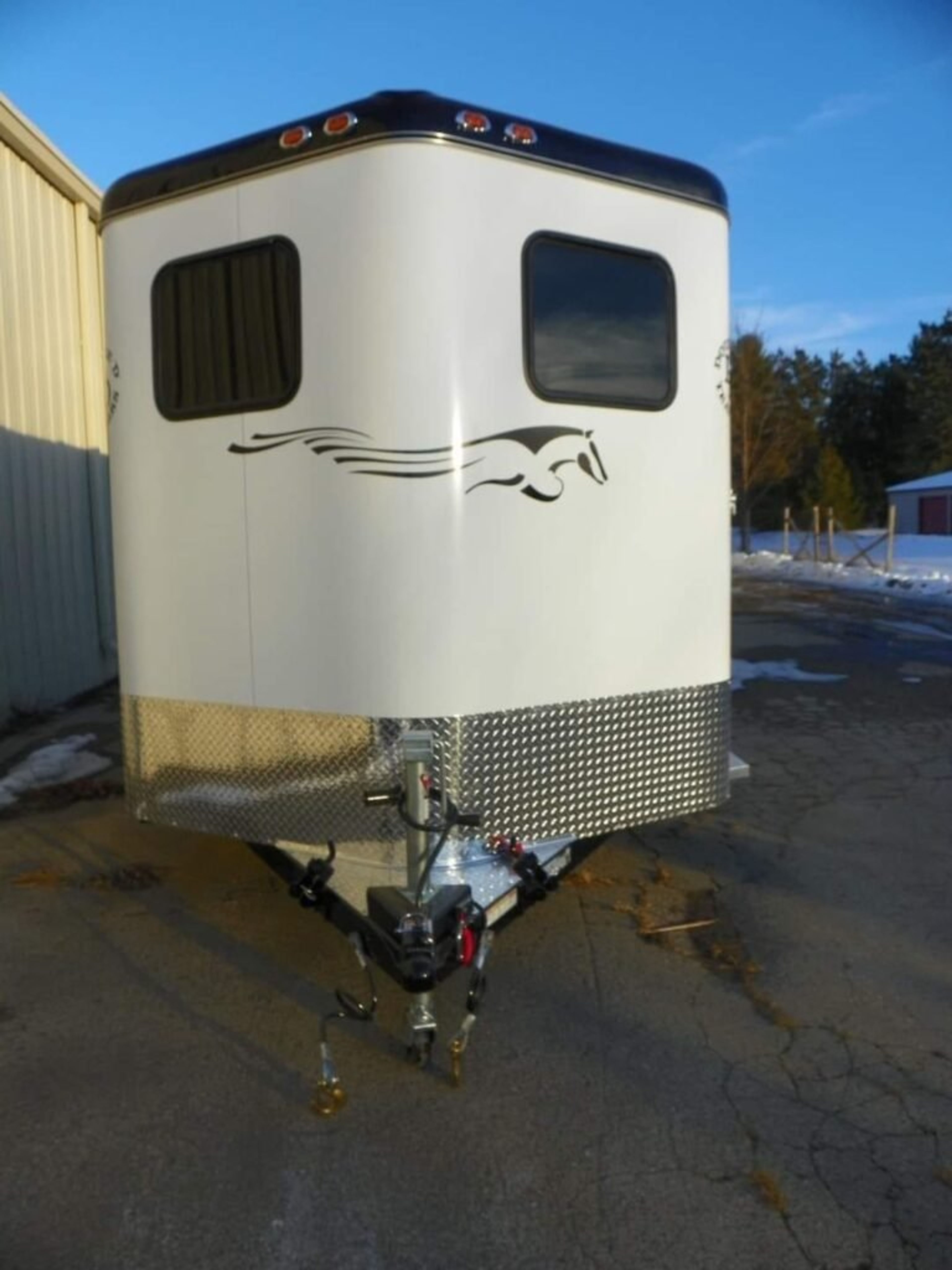 2022 Double D Reverse Slant 2 Horse Bumper Pull — view 32