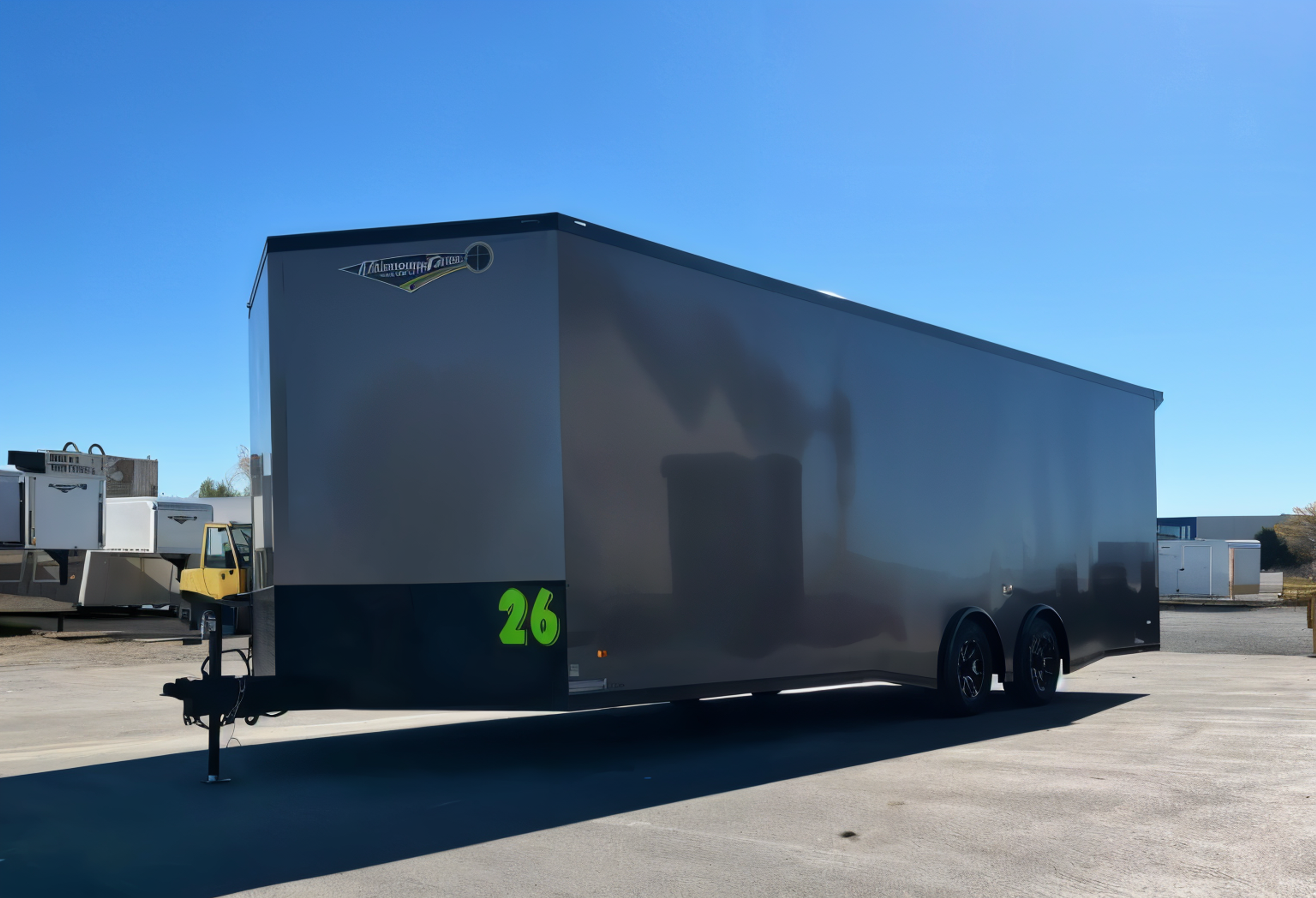 Enclosed Car Hauler 2025 26ft. Blaze w/Finished Interior & Black-Out Package