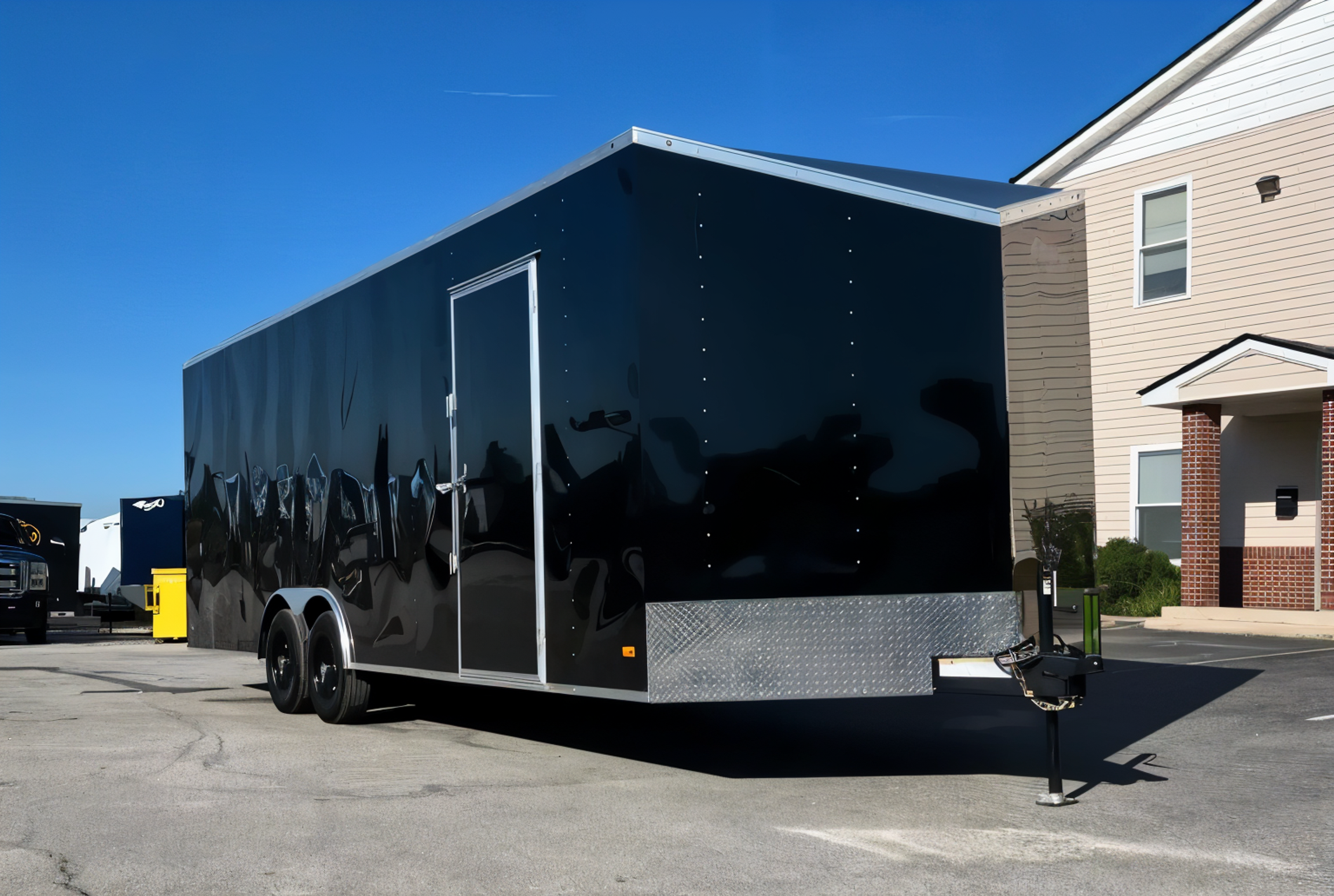 Enclosed Car Hauler 2026 24ft. Hero w/Heavy Duty Ramp Door & 7ft. Interior 0938 — view 2