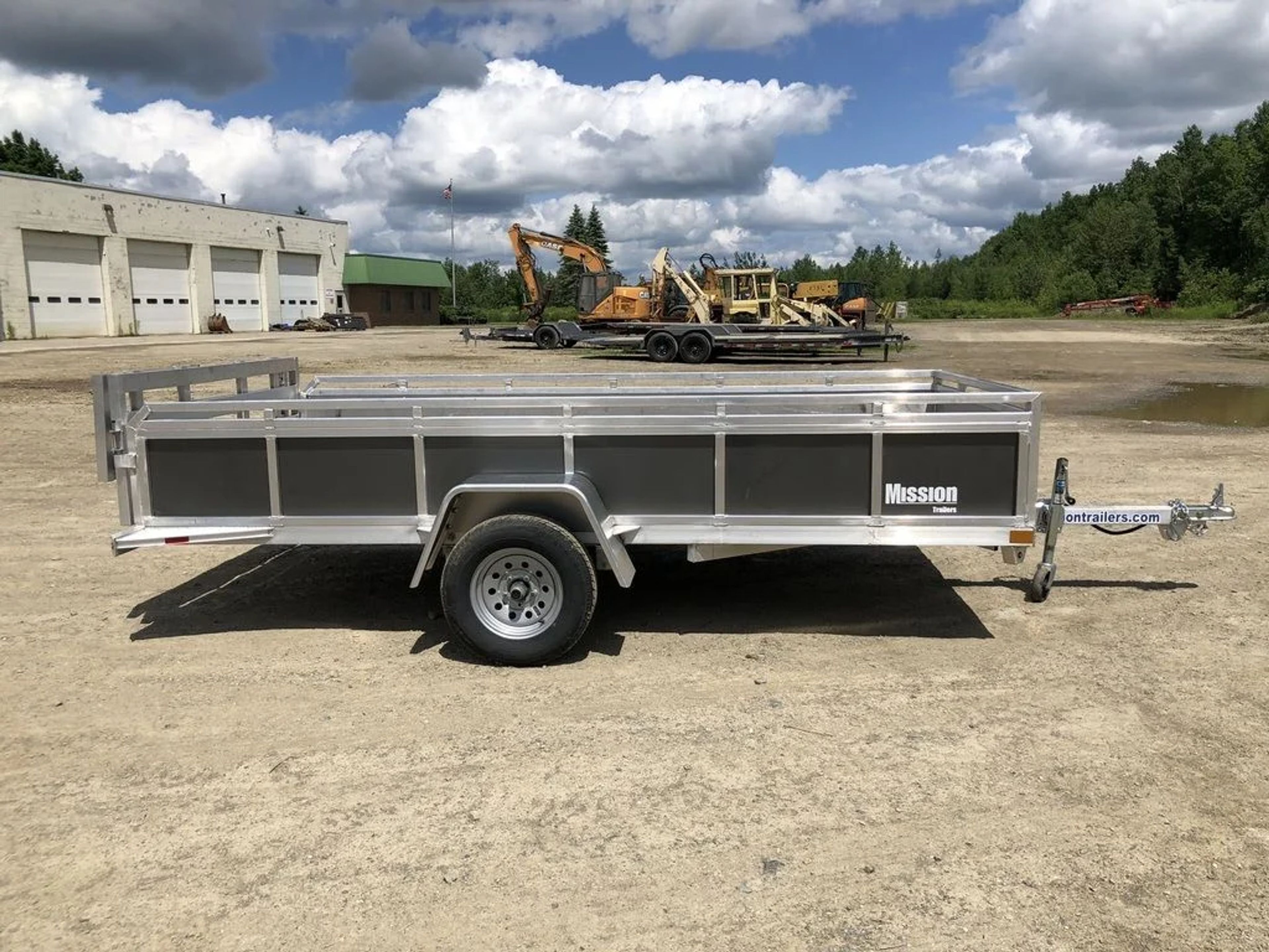 2022 Mission Trailers 6×12 Aluminum Open Utility w/Integrated Rear Ramp — view 6