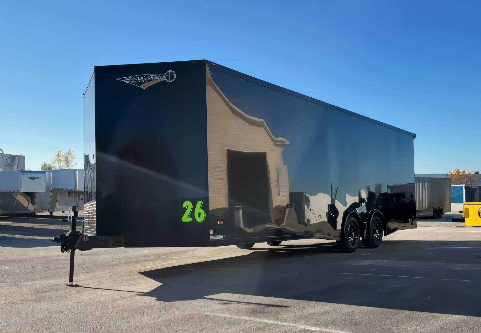 Enclosed Car Hauler 2025 26ft. Blaze w/Finished Interior & Black-Out Package