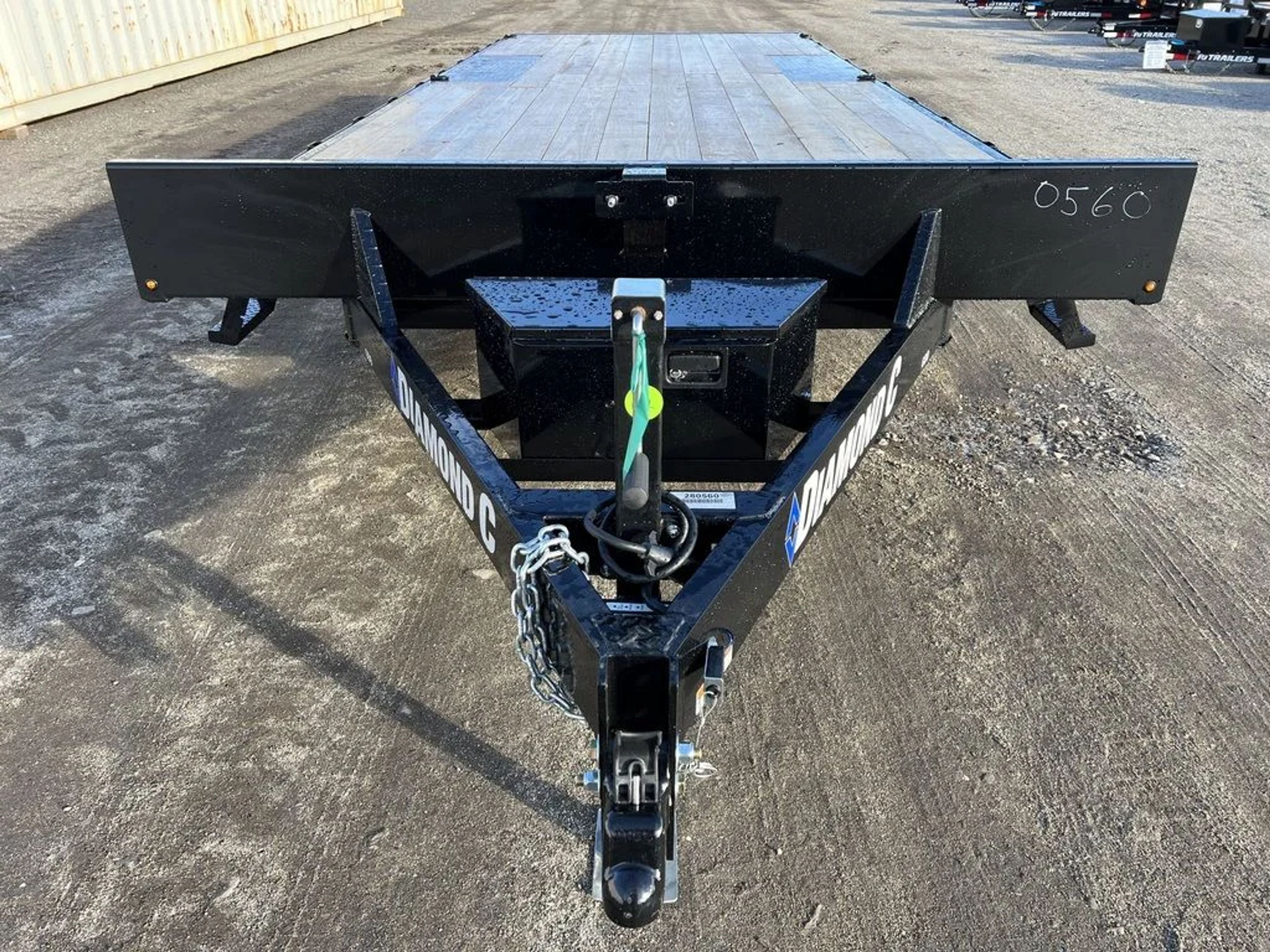 2024 Diamond C 8.5×22 7K Deckover Trailer w/Slide-In Ramps — view 6