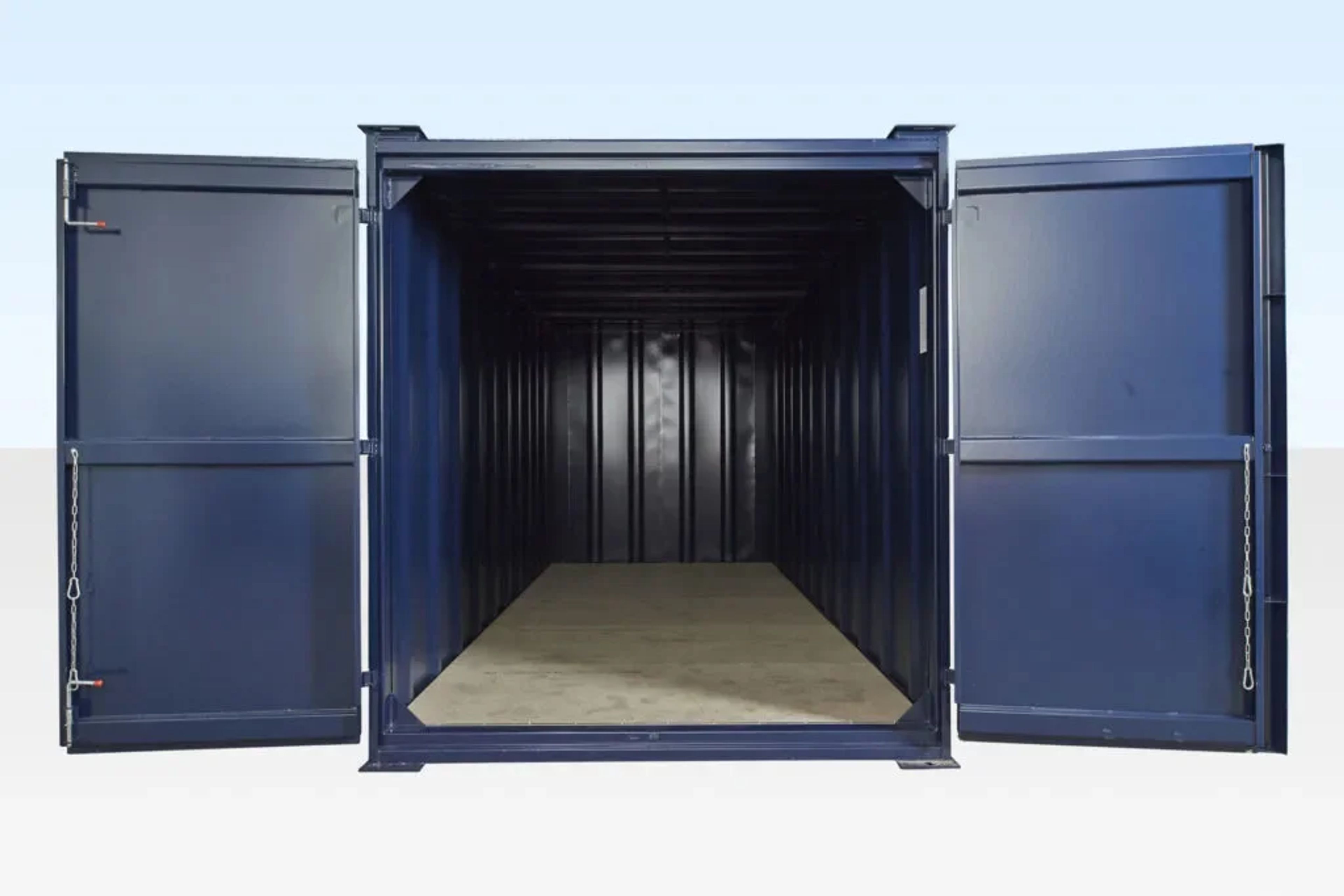 12ft x 8ft Steel Store Cabin (Suitable for stacking) — view 4