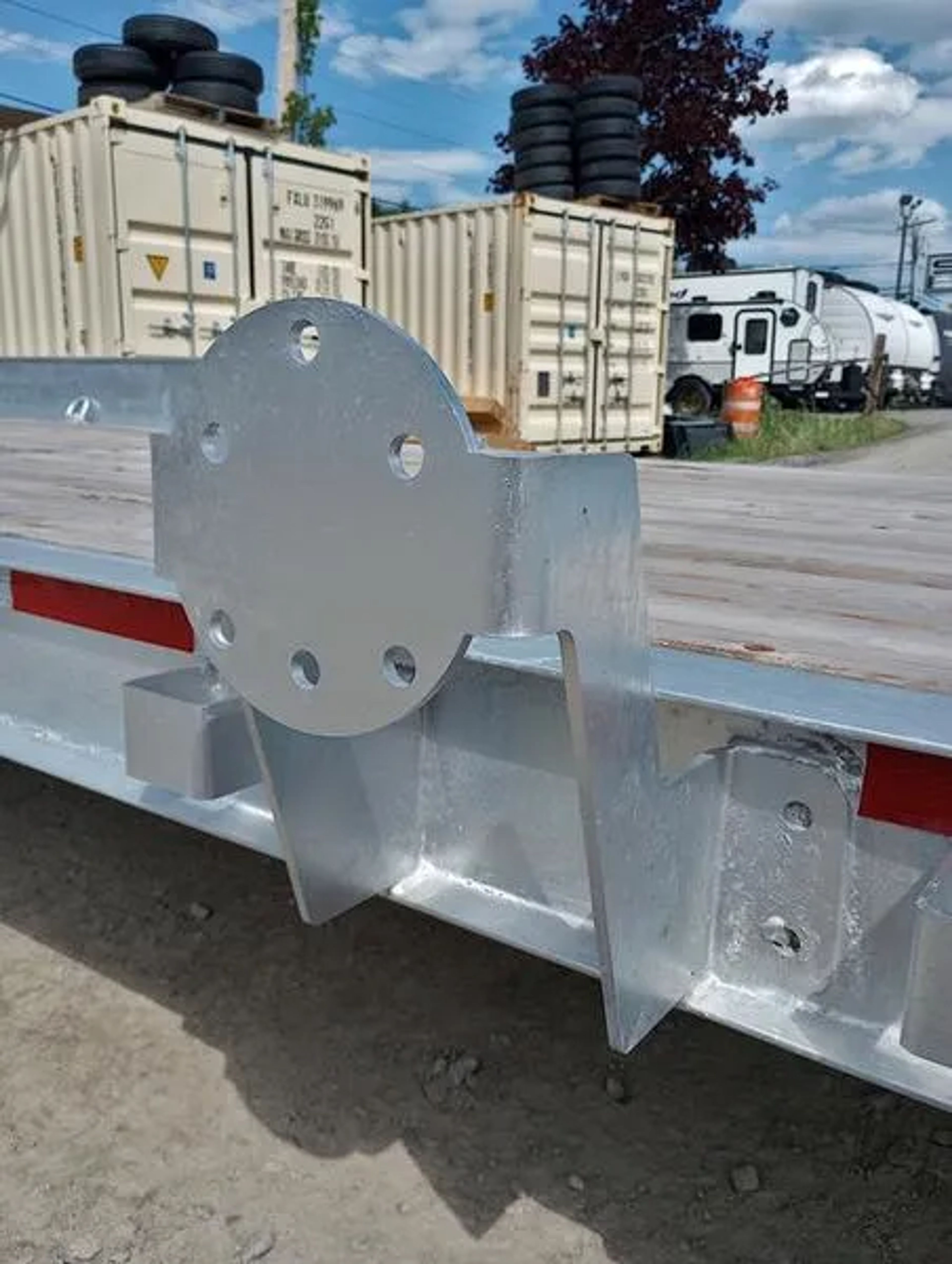 2024 N&N Trailers 7×20+3 Galvanized 22.5K Lowpro Equipment Trailer w/HD Full — view 8