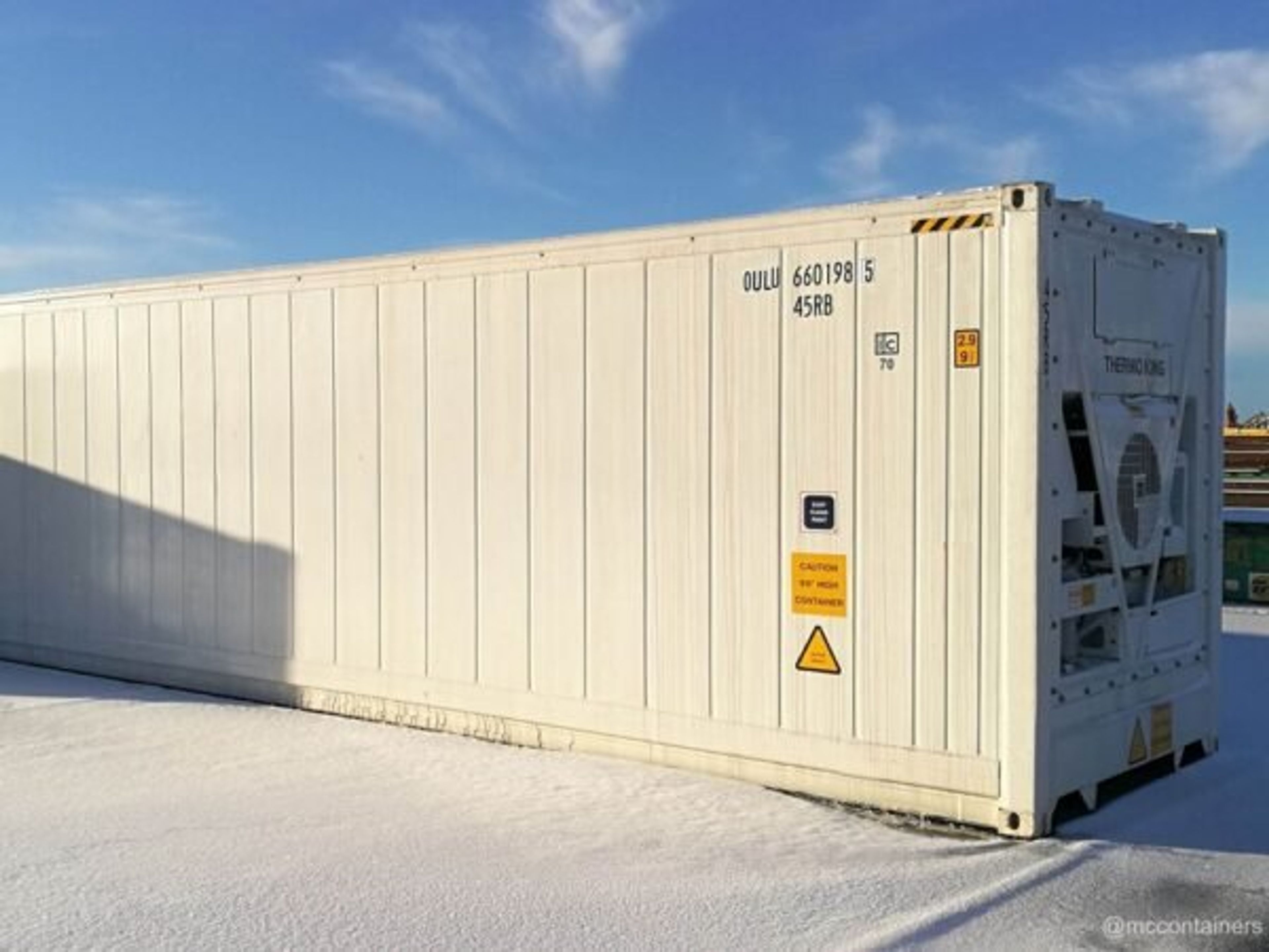 New 40ft High Cube Reefer Container — view 2