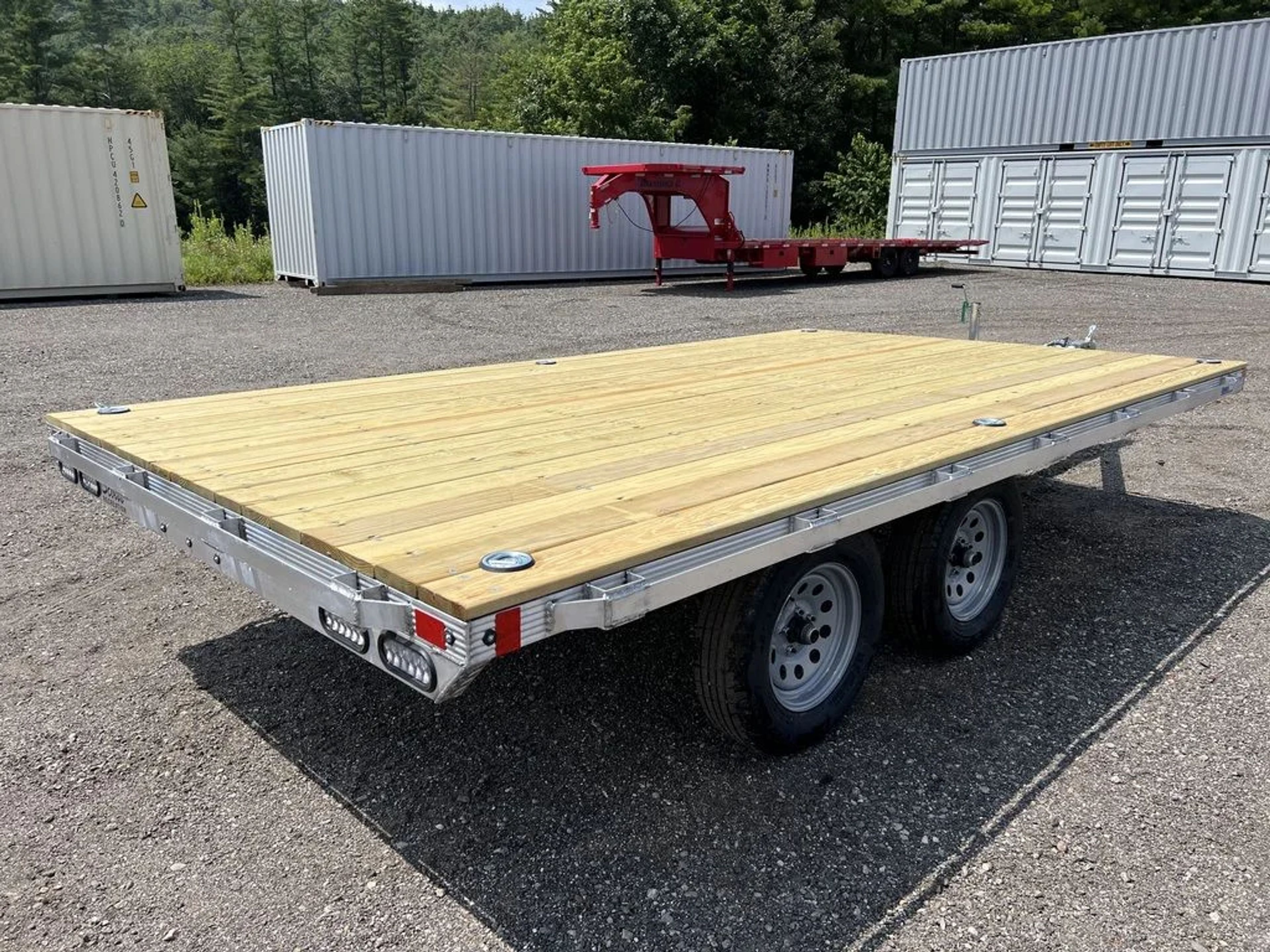 2024 Cargo Pro 101×14 Aluminum Deck Over Equipment Trailer w/D-Rings — view 3