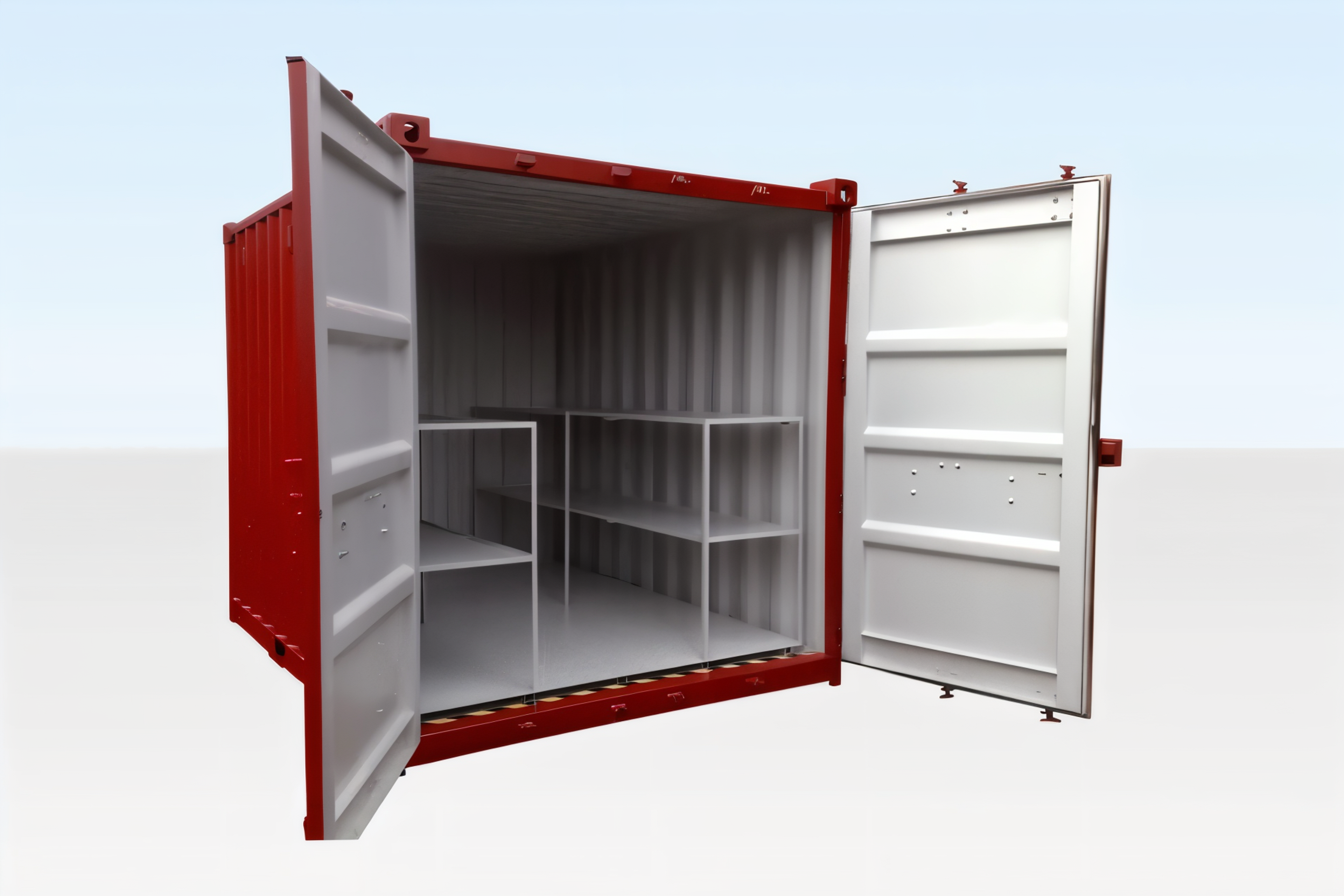 10 x 8ft Flat Floor Bunded Store