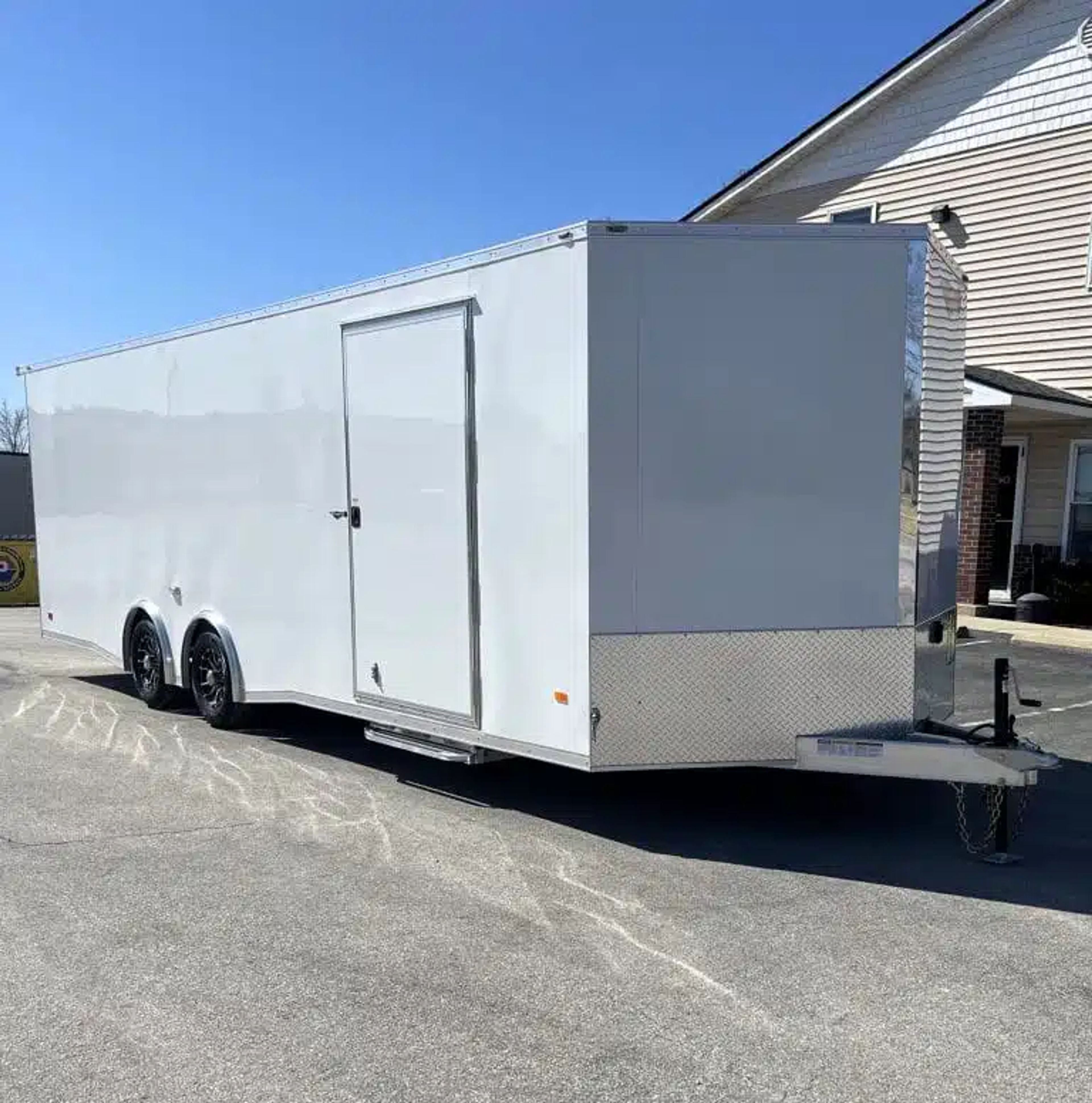 Enclosed Car Hauler 2026 26ft. Aluminum Blaze w/Finished Interior & Aluminum