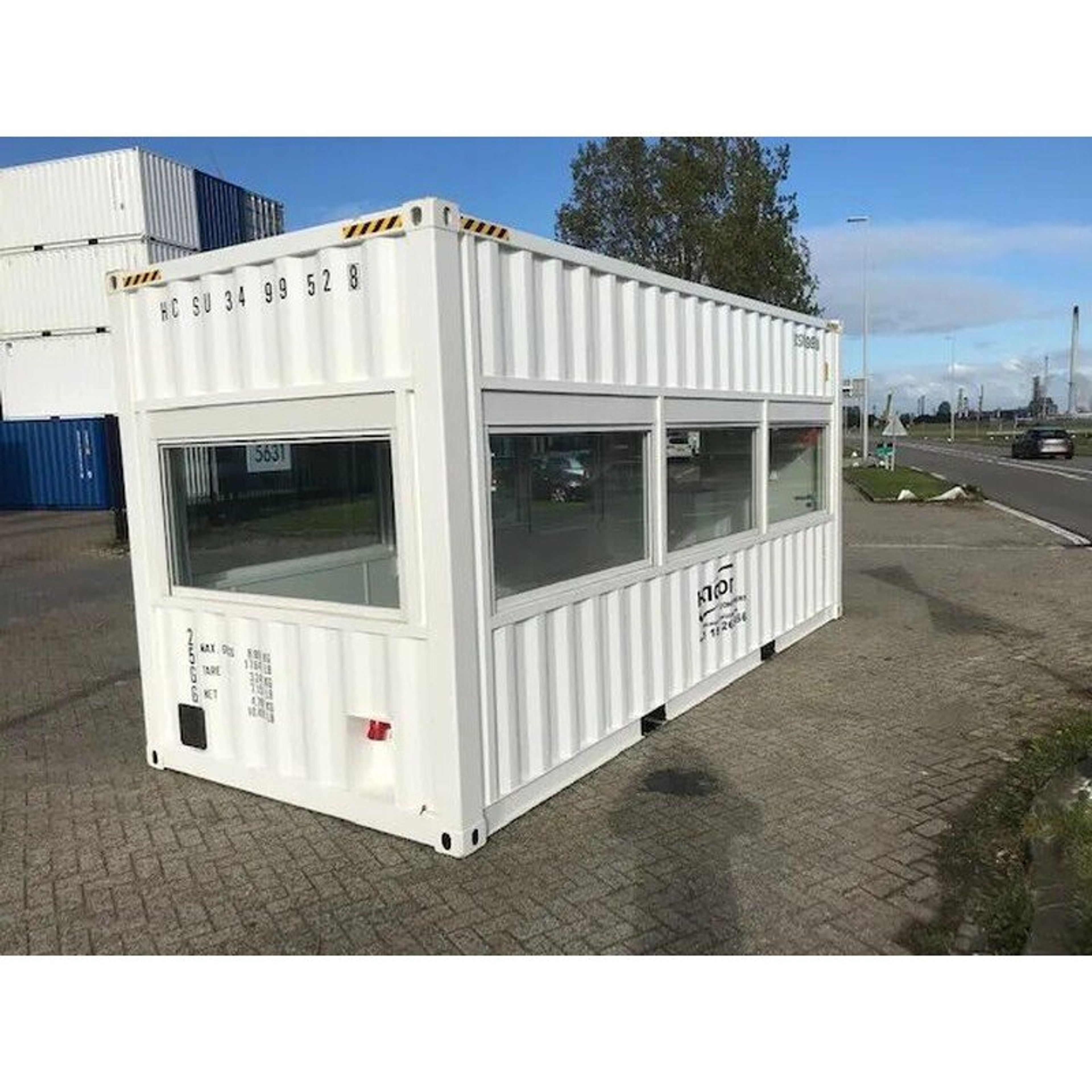 20ft High Cube Fixed Glazing Observation Container