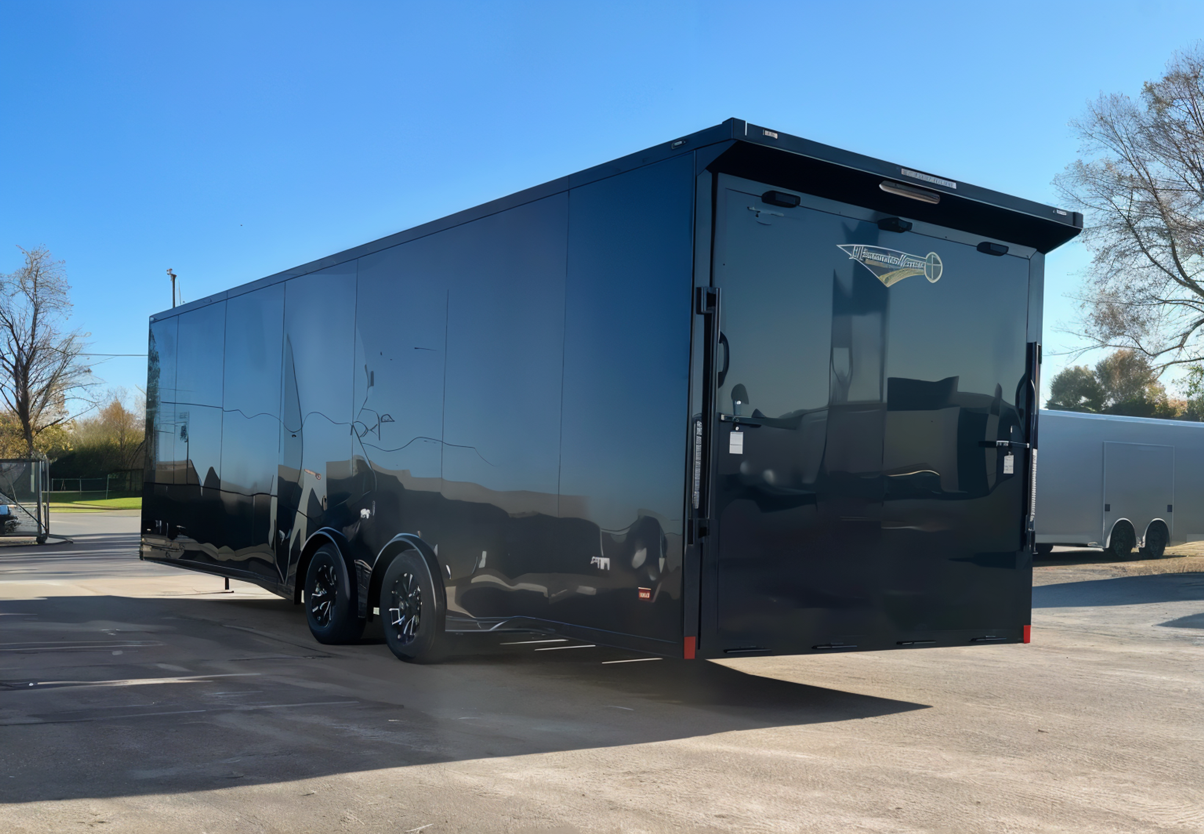 Enclosed Car Hauler 2025 26ft. Blaze w/Finished Interior & Black-Out Package — view 4