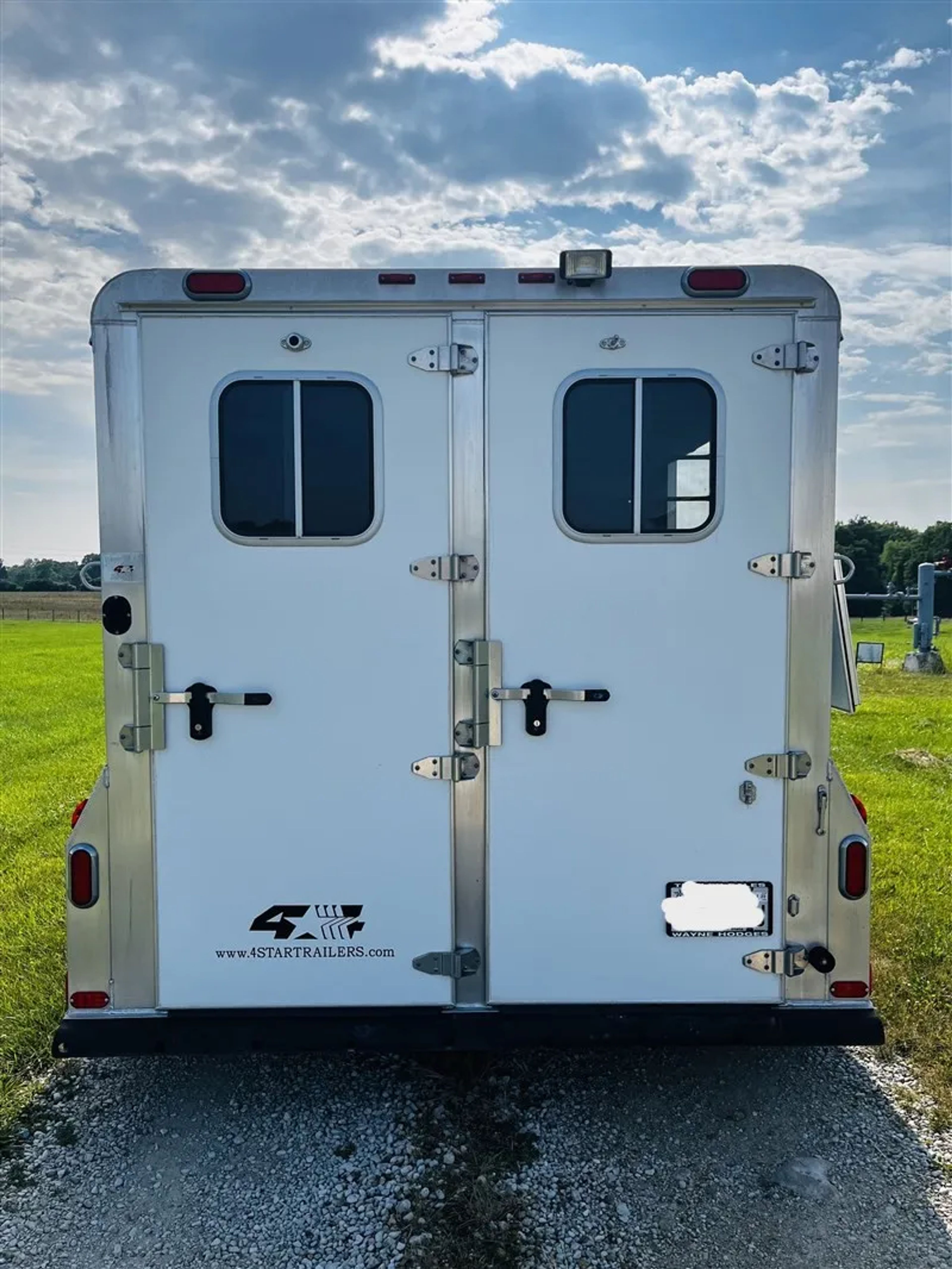 2015 4 Star 2 Horse Slant Load Bumper Pull — view 17