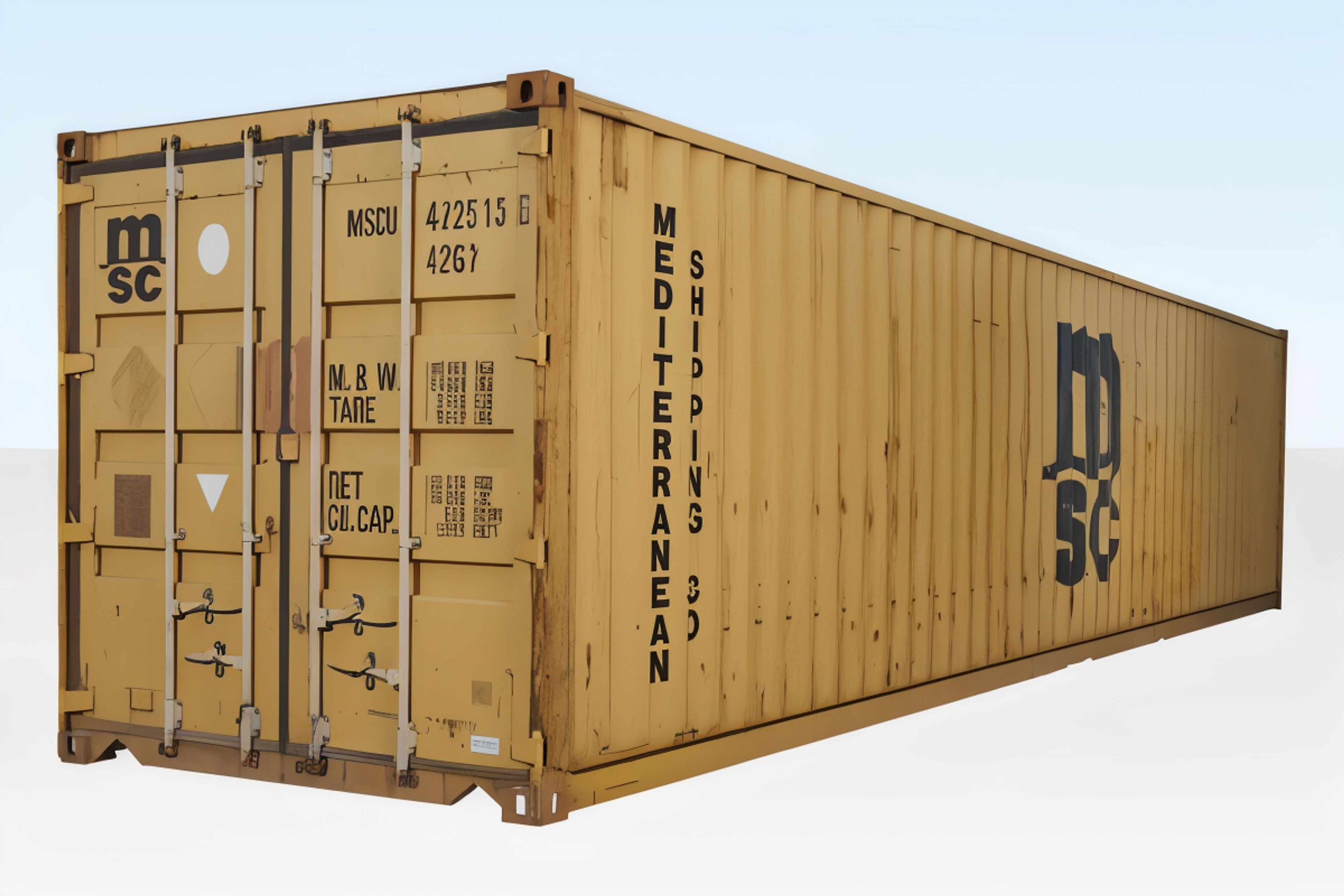 40ft X 8ft Used Shipping Container – Standard